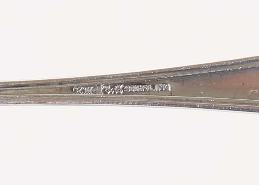 Assorted Sterling Silver and Plated Silver Flatware Pieces