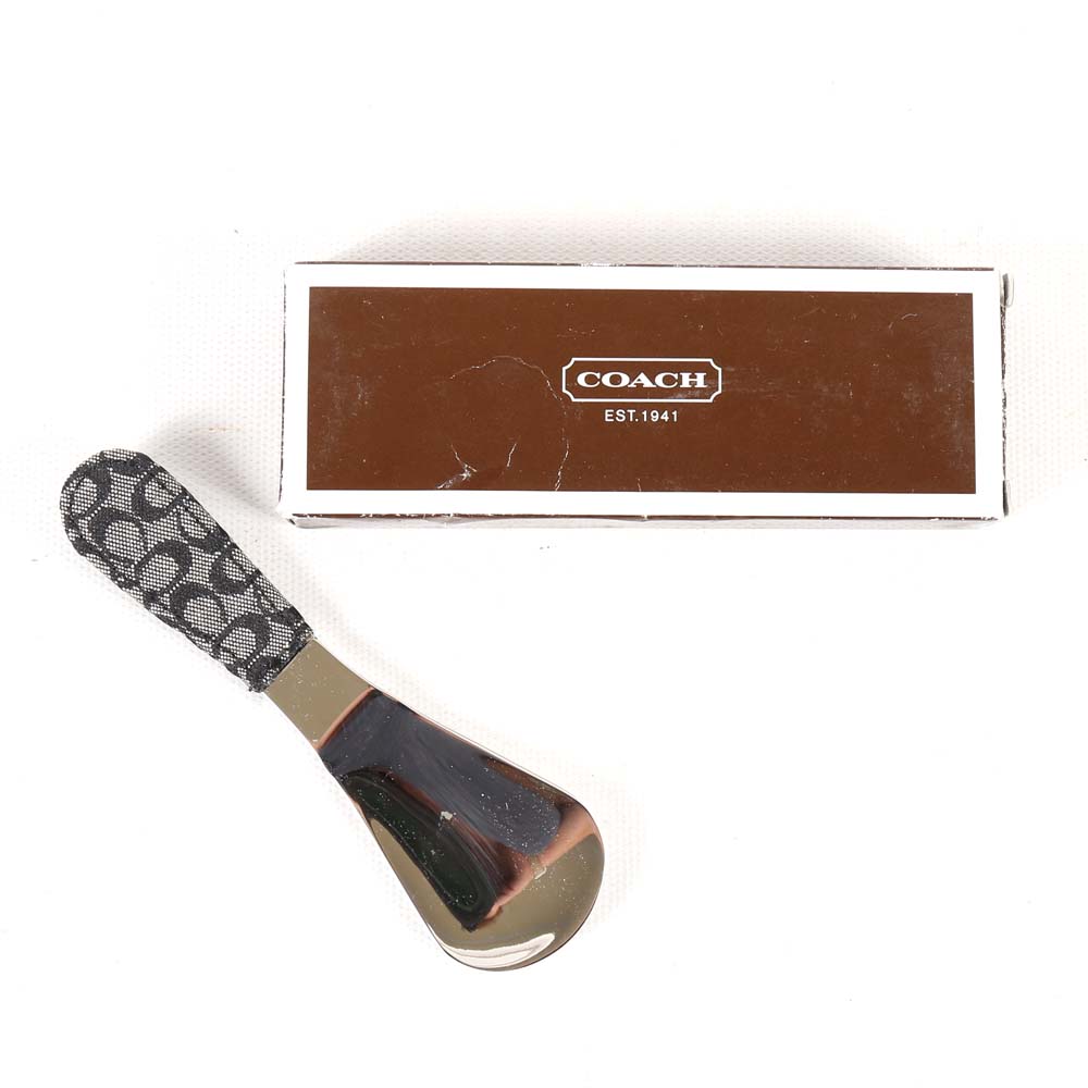 Coach Shoe Horn