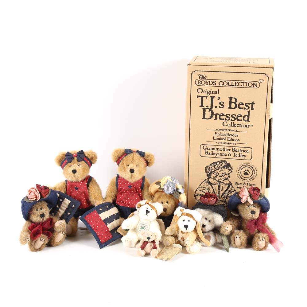 Collection of Boyd's Bears