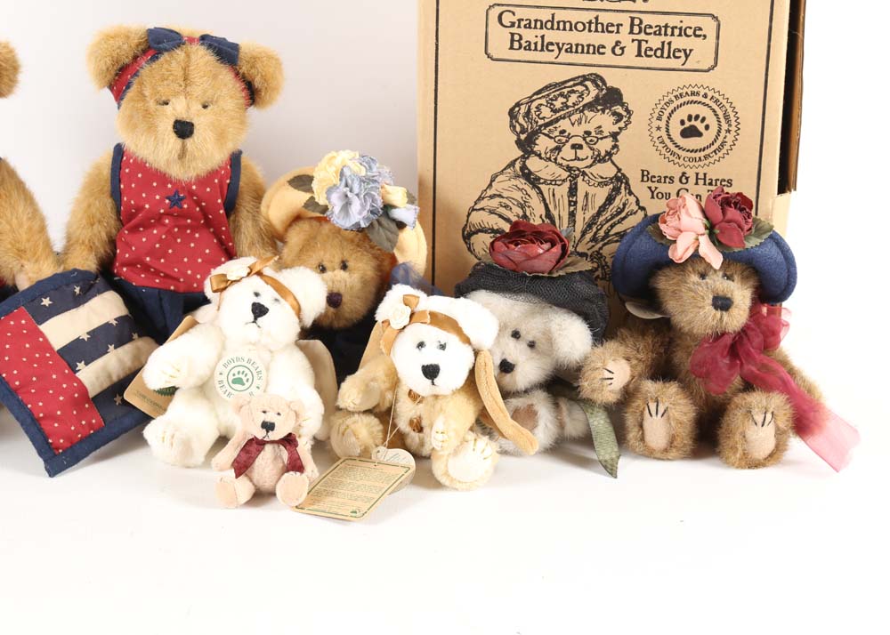 Collection of Boyd's Bears
