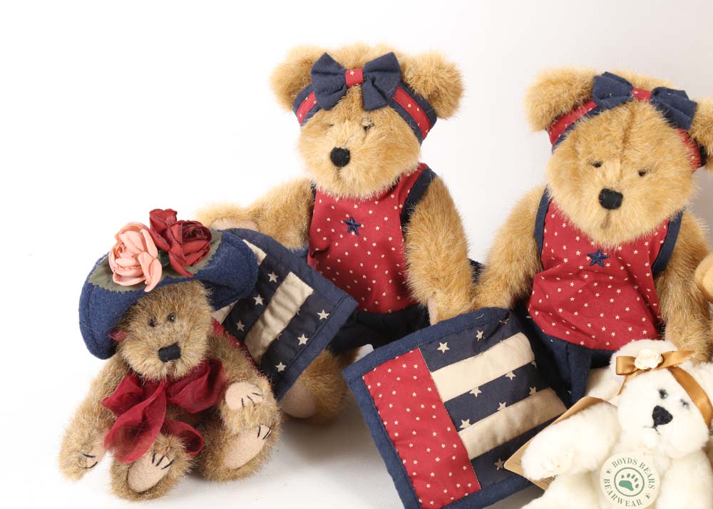 Collection of Boyd's Bears
