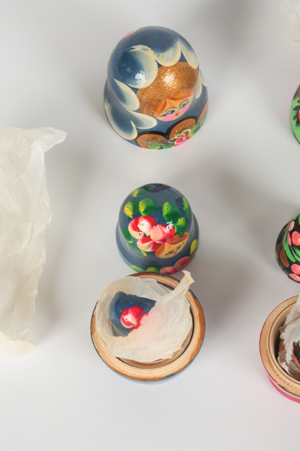 Assortment of Miniature Nesting Doll Sets