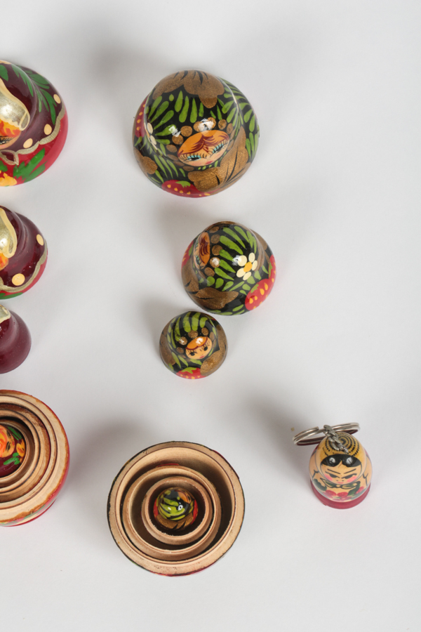 Assortment of Miniature Nesting Doll Sets