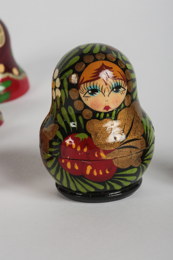 Assortment of Miniature Nesting Doll Sets