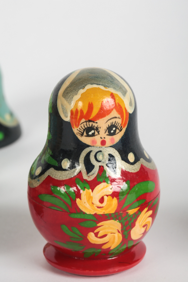 Assortment of Miniature Nesting Doll Sets