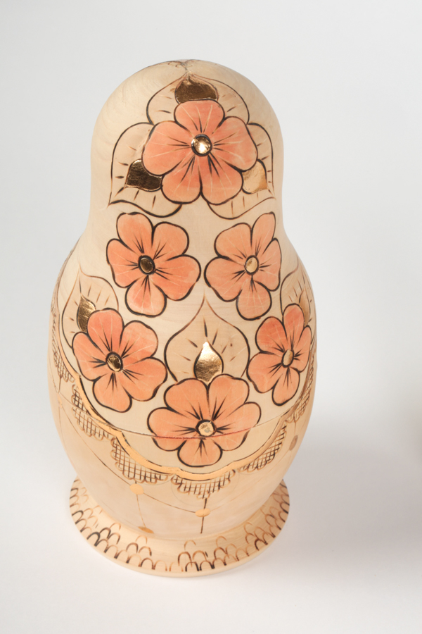 Russian Nesting Dolls Depicting Poccha