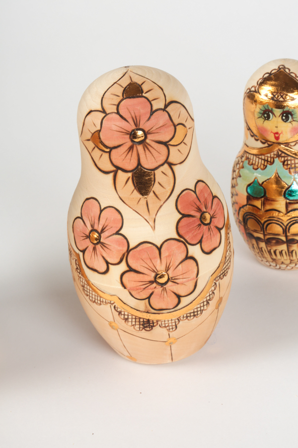 Russian Nesting Dolls Depicting Poccha