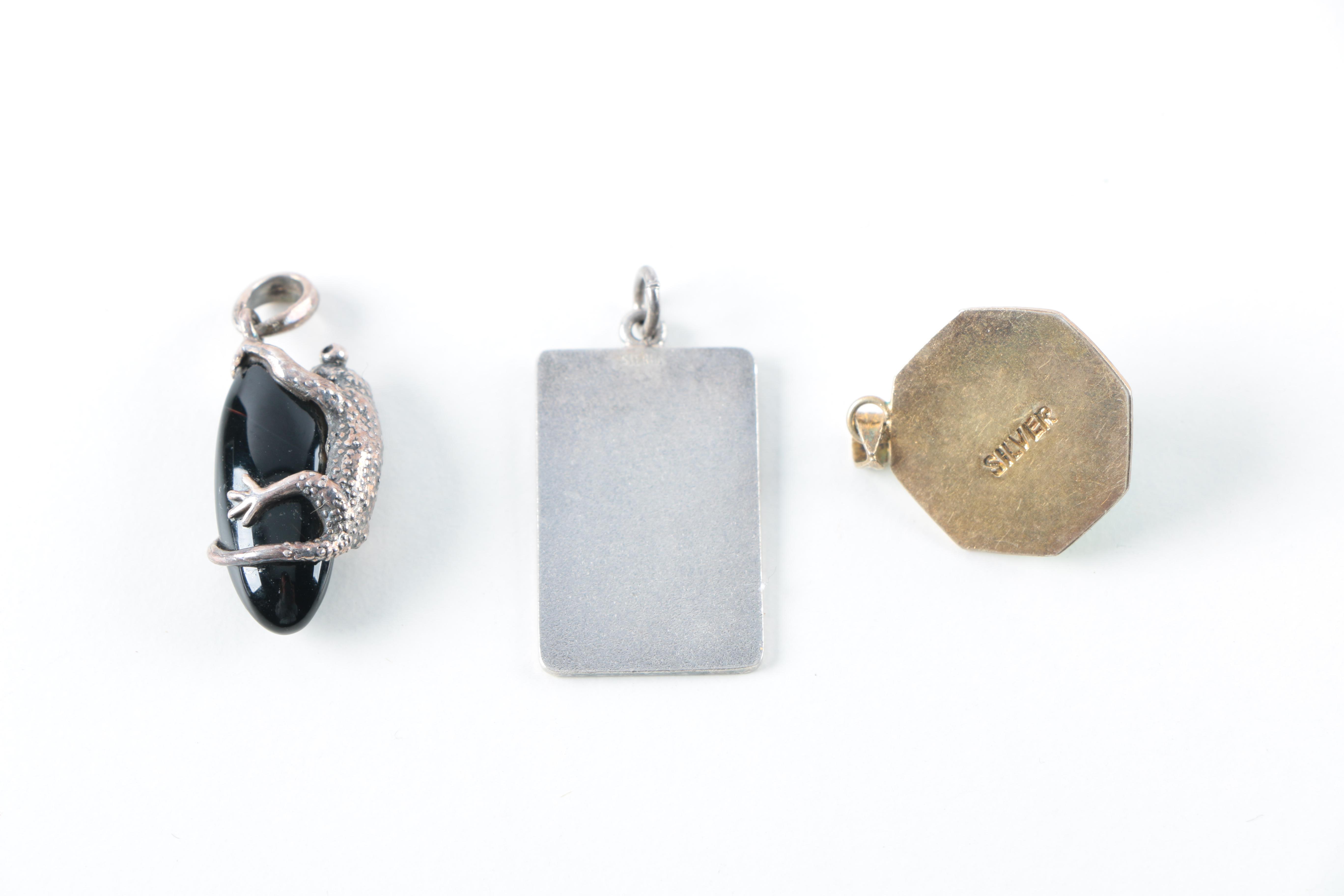 Selection of Sterling and 800 Silver Jewelry