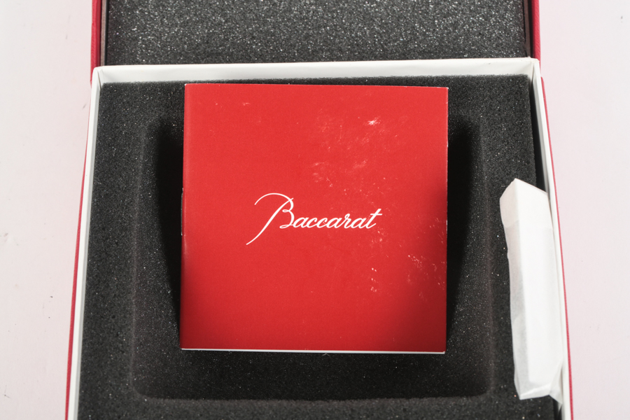 Baccarat "Heart of Love" Crystal Paperweight