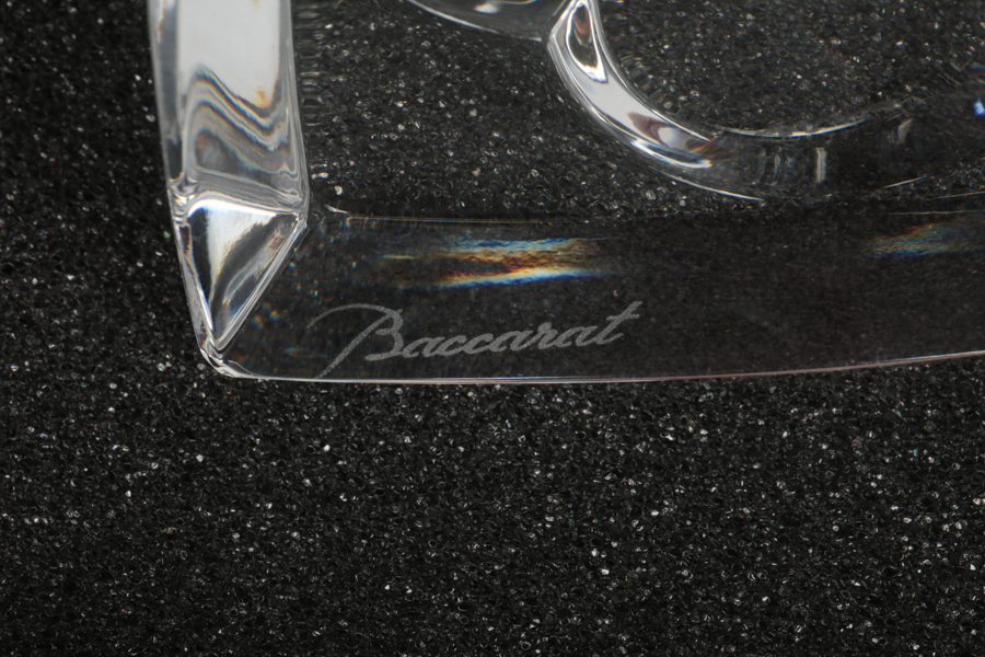 Baccarat "Heart of Love" Crystal Paperweight