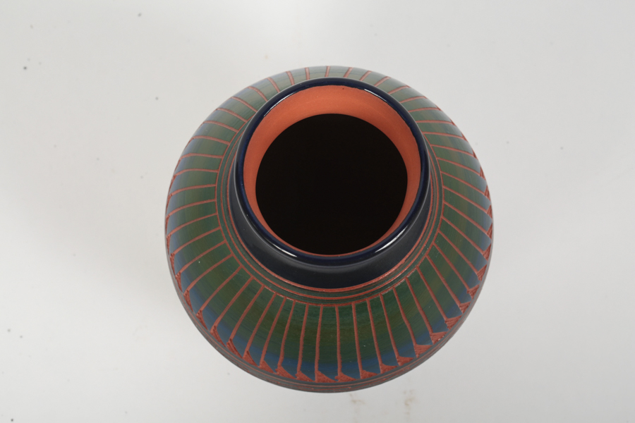 Signed Southwest Clay Pottery Vase
