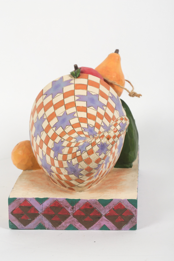 Jim Shore Heartwood Creek "Bless This Bounty" Cornucopia Figurine