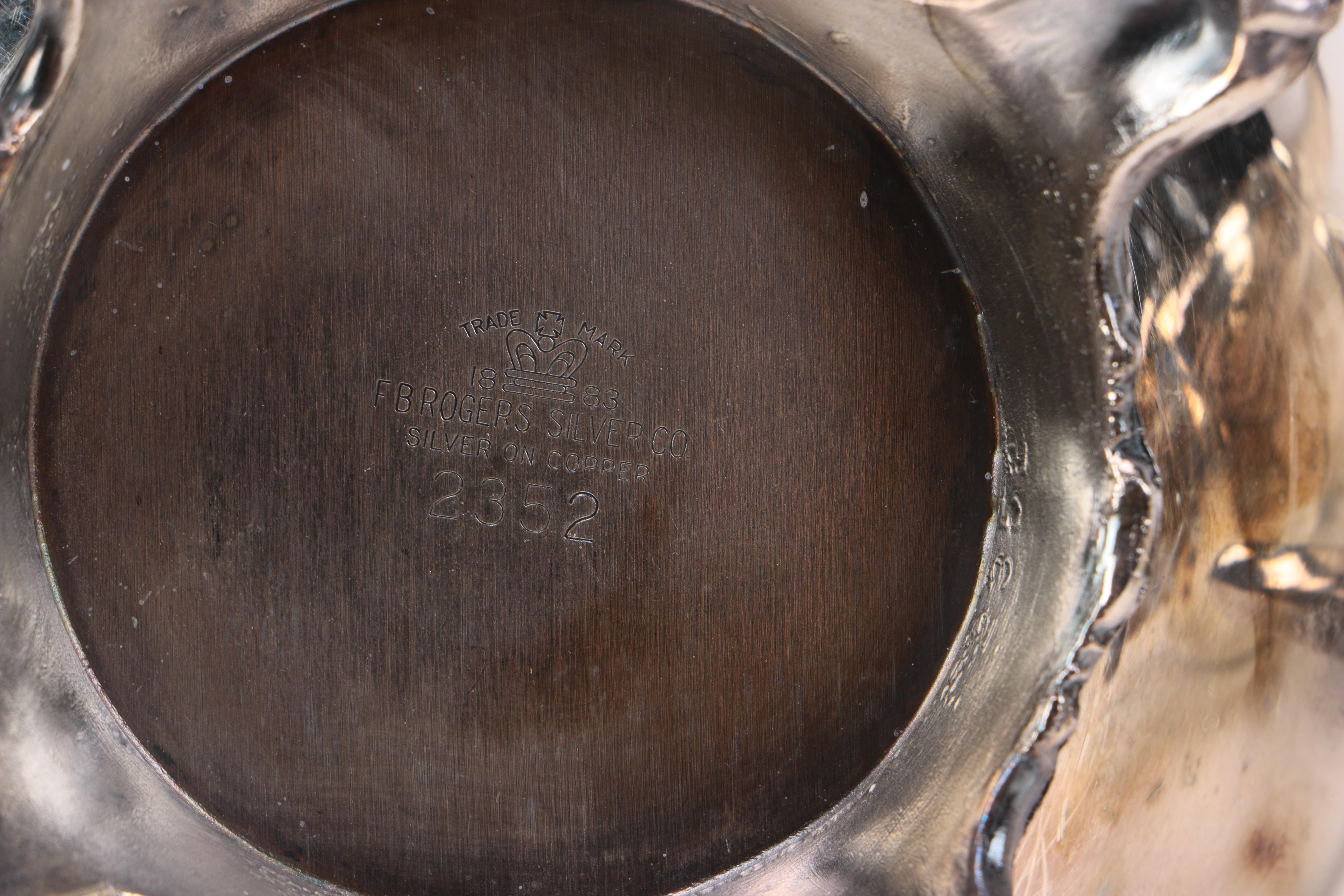 F. B. Rogers Silver Co. Silver Plate Coffee and Tea Service