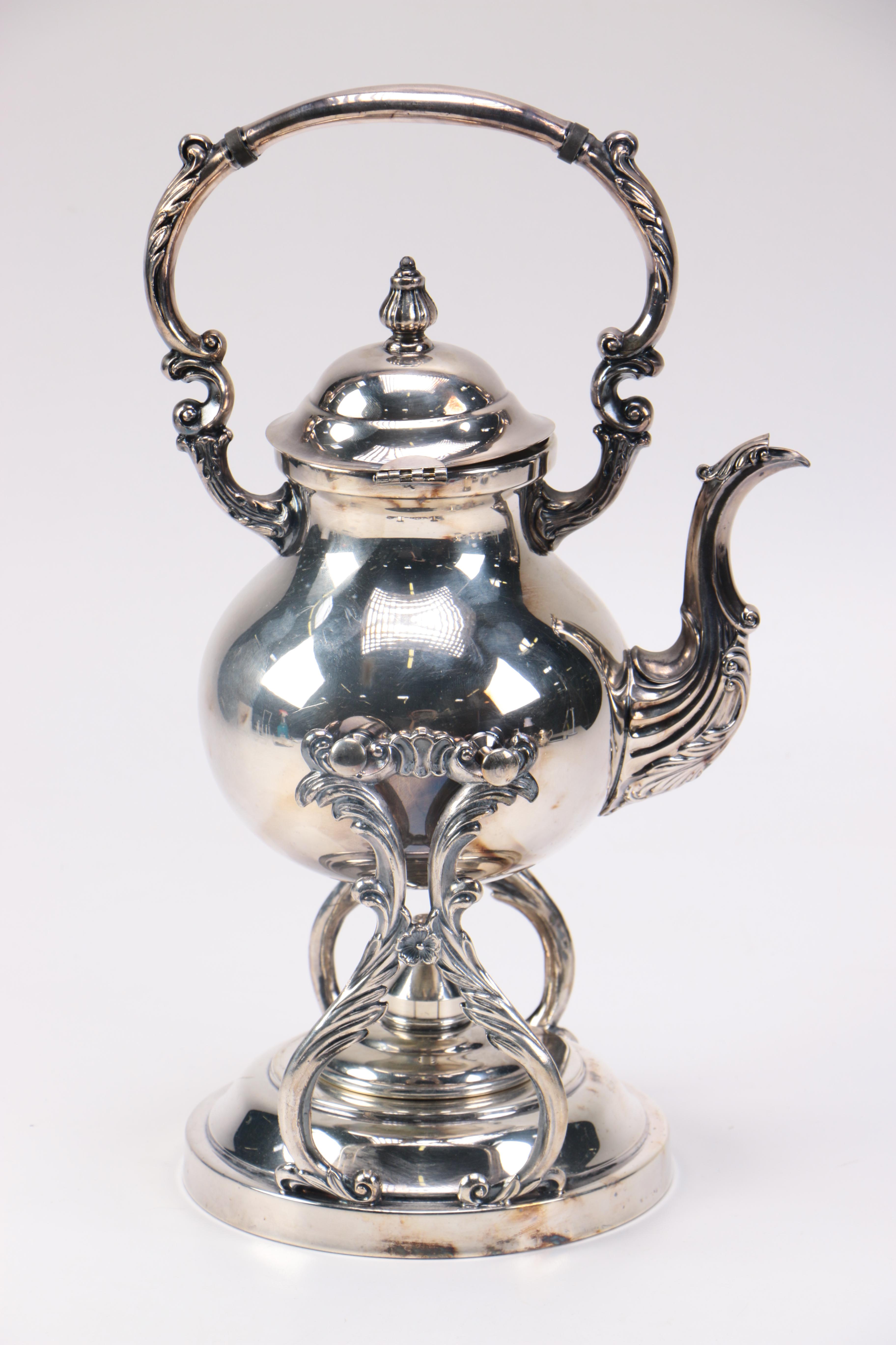 F. B. Rogers Silver Co. Silver Plate Coffee and Tea Service