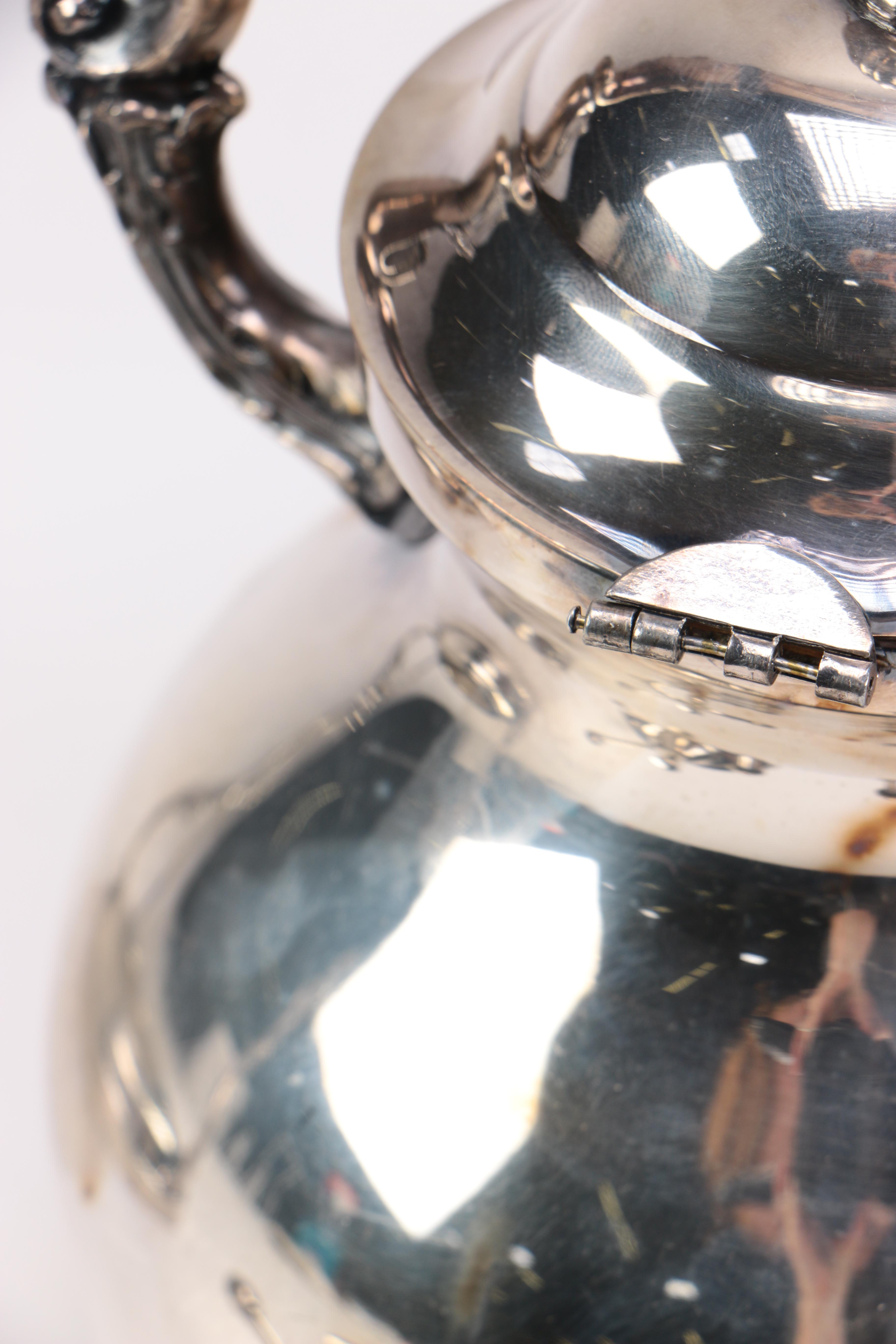 F. B. Rogers Silver Co. Silver Plate Coffee and Tea Service