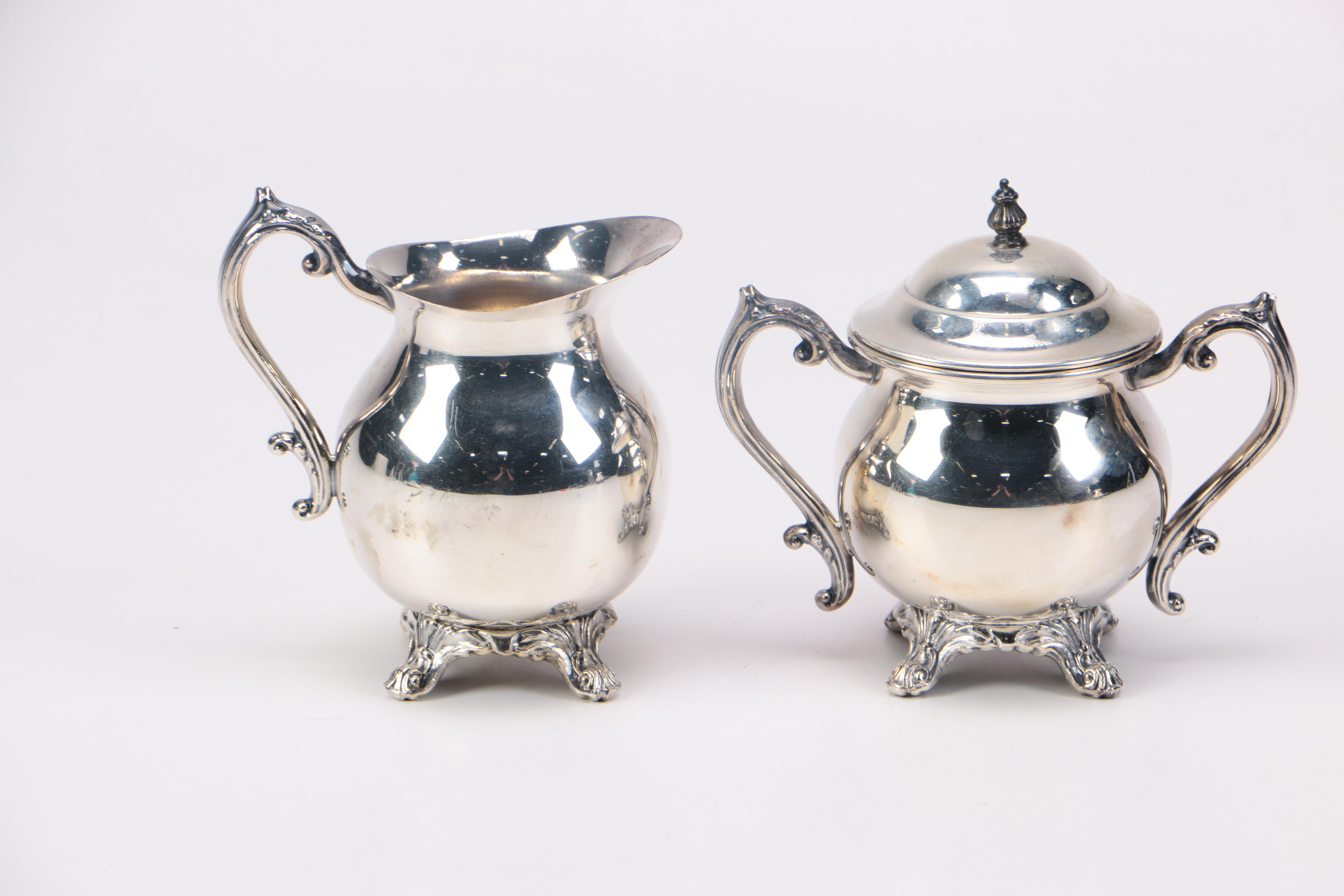 F. B. Rogers Silver Co. Silver Plate Coffee and Tea Service