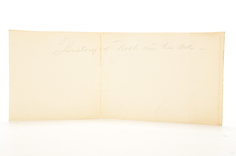 Paul Ashbrook Original Mixed Media Illustration "Noah's Ark"