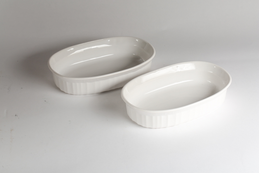 Assorted White Ceramic Serveware