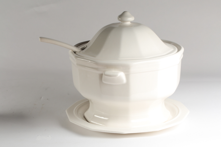Assorted White Ceramic Serveware