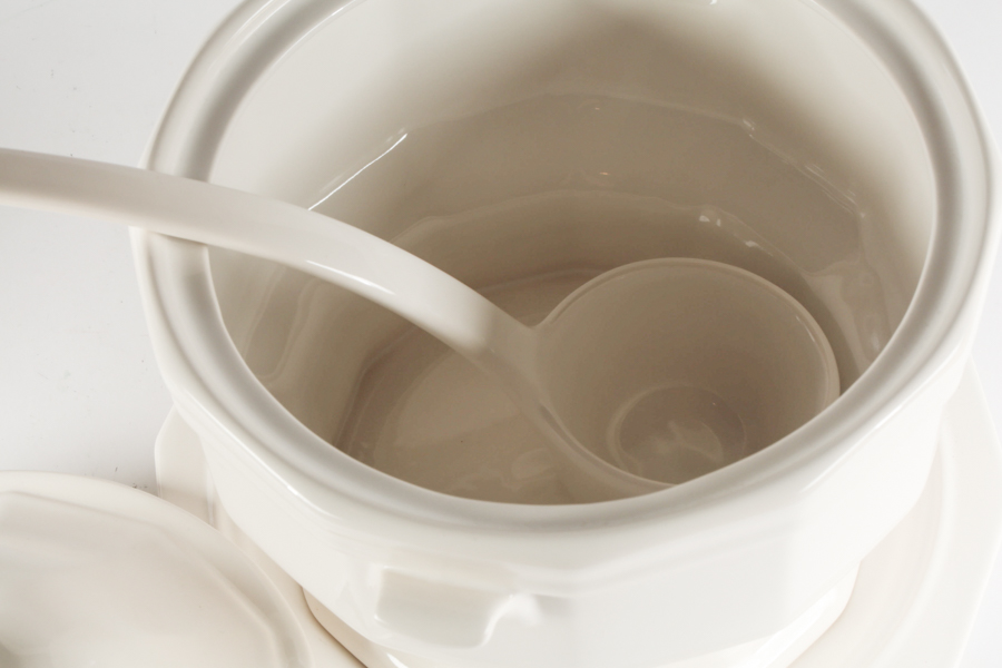 Assorted White Ceramic Serveware