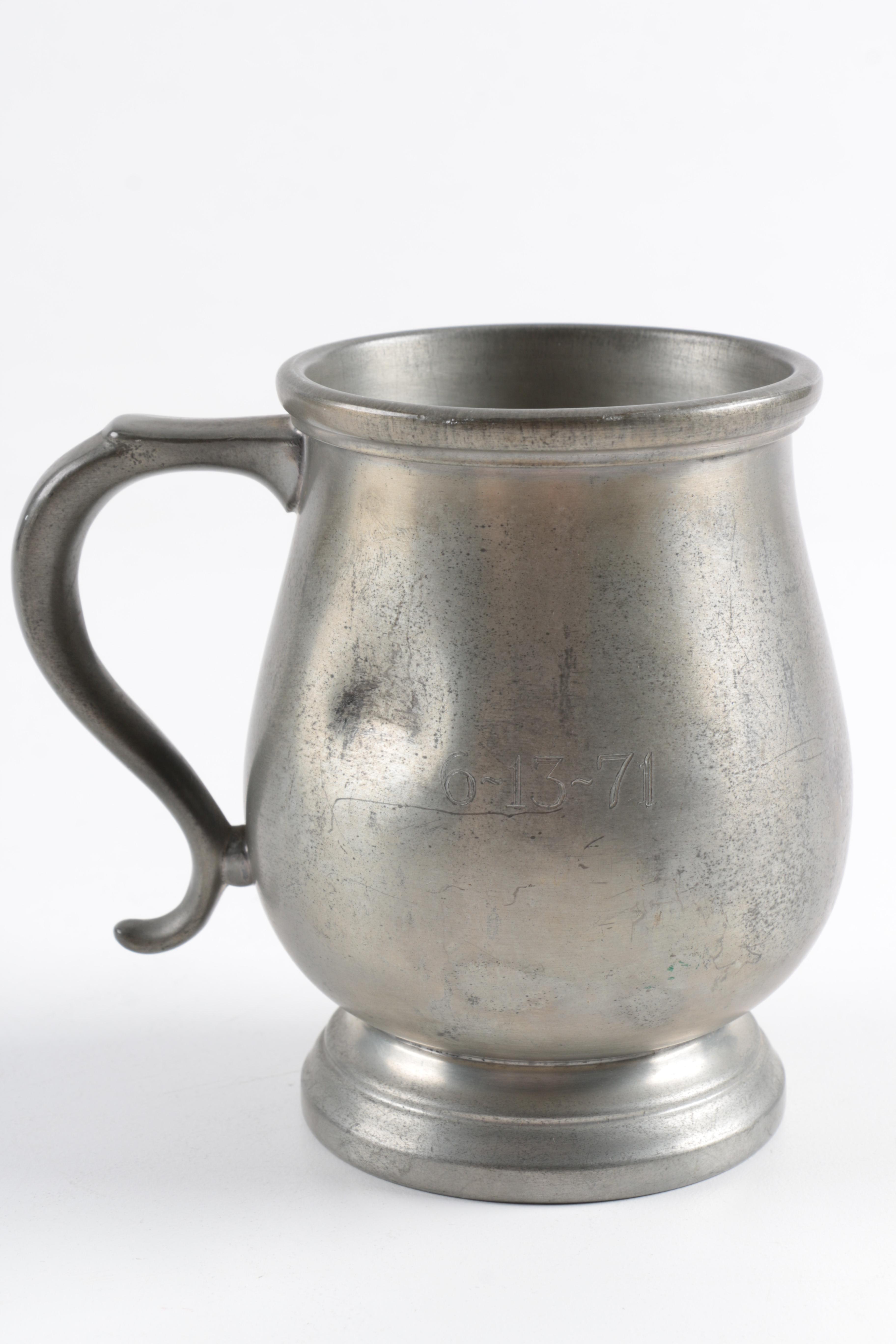 Pewter Table Decor Including Leonard From Bolivia