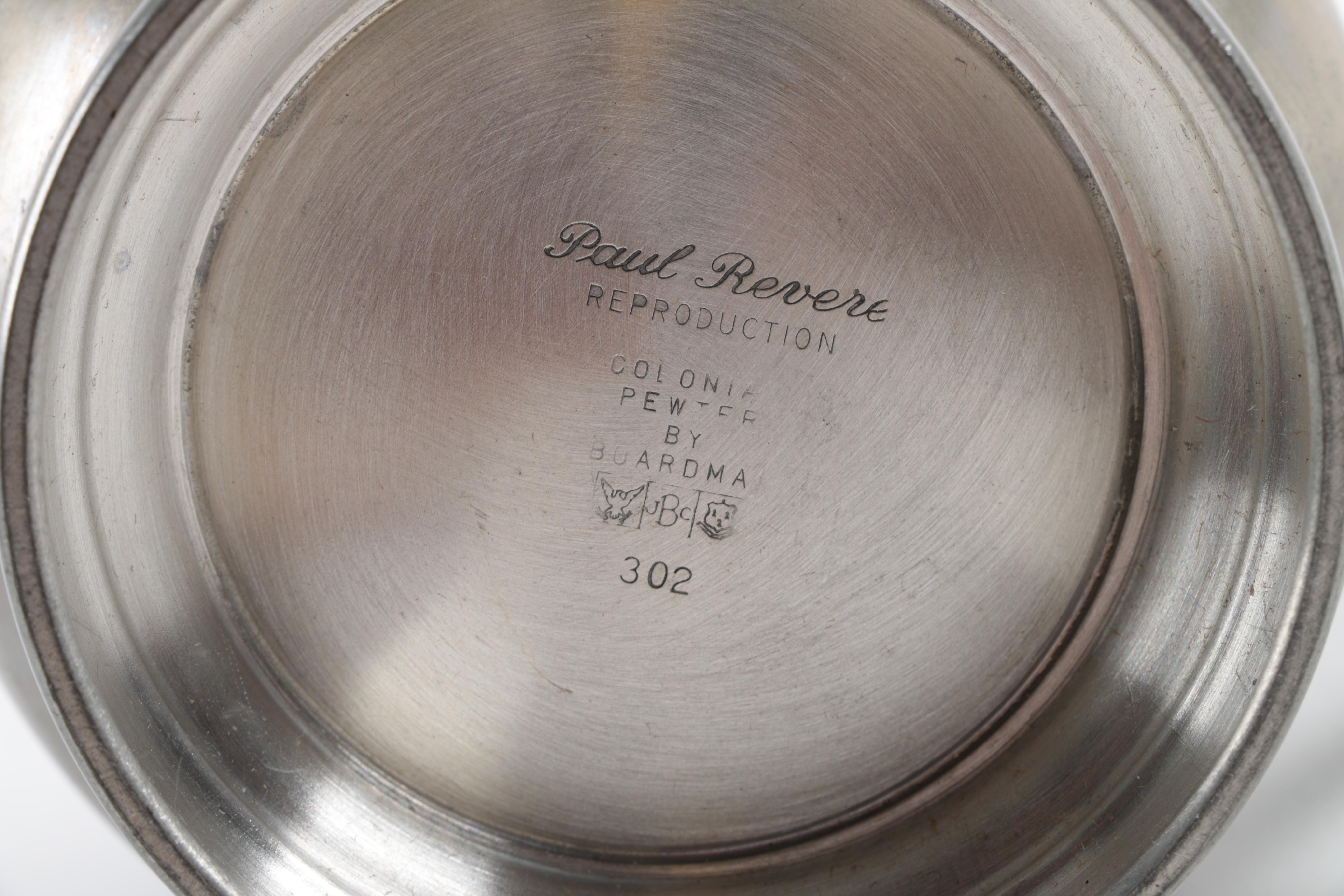 Pewter Table Decor Including Leonard From Bolivia