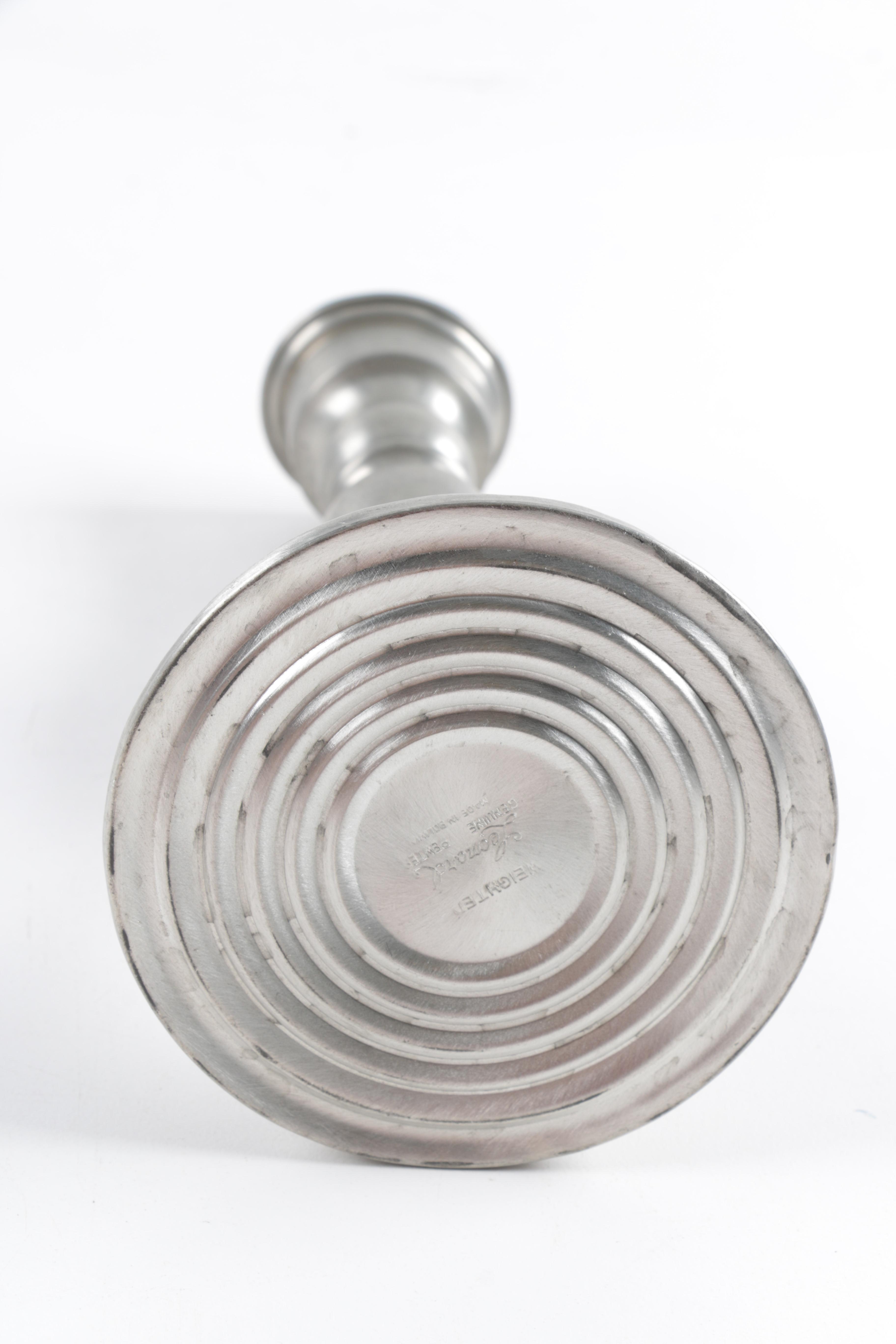 Pewter Table Decor Including Leonard From Bolivia