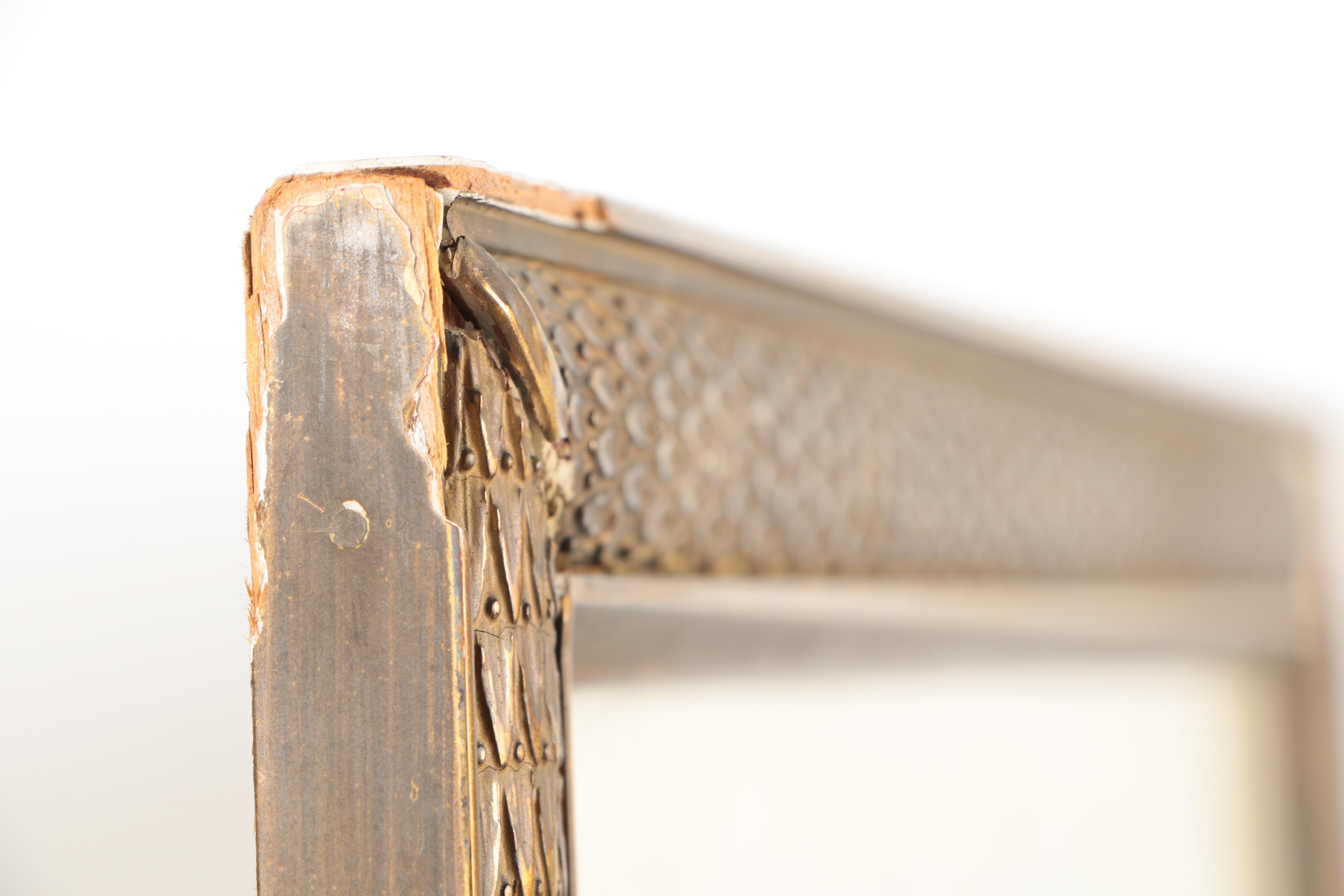 Bertha E. Perrie Watercolor and Gouache Painting "Gloucester Wharf"