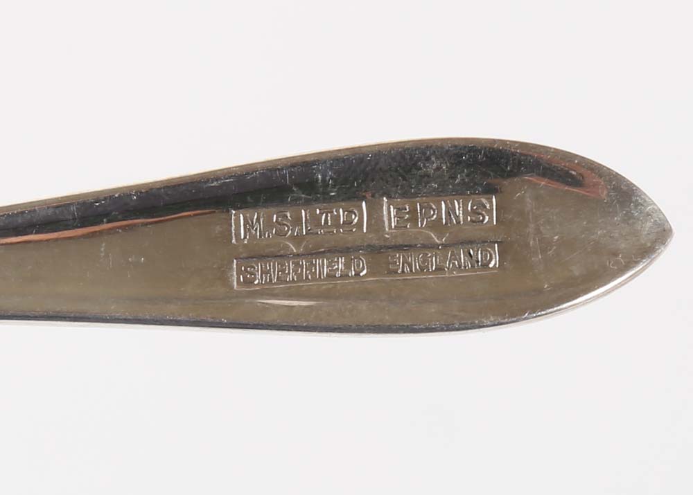 Plated Silver Dessert Flatware