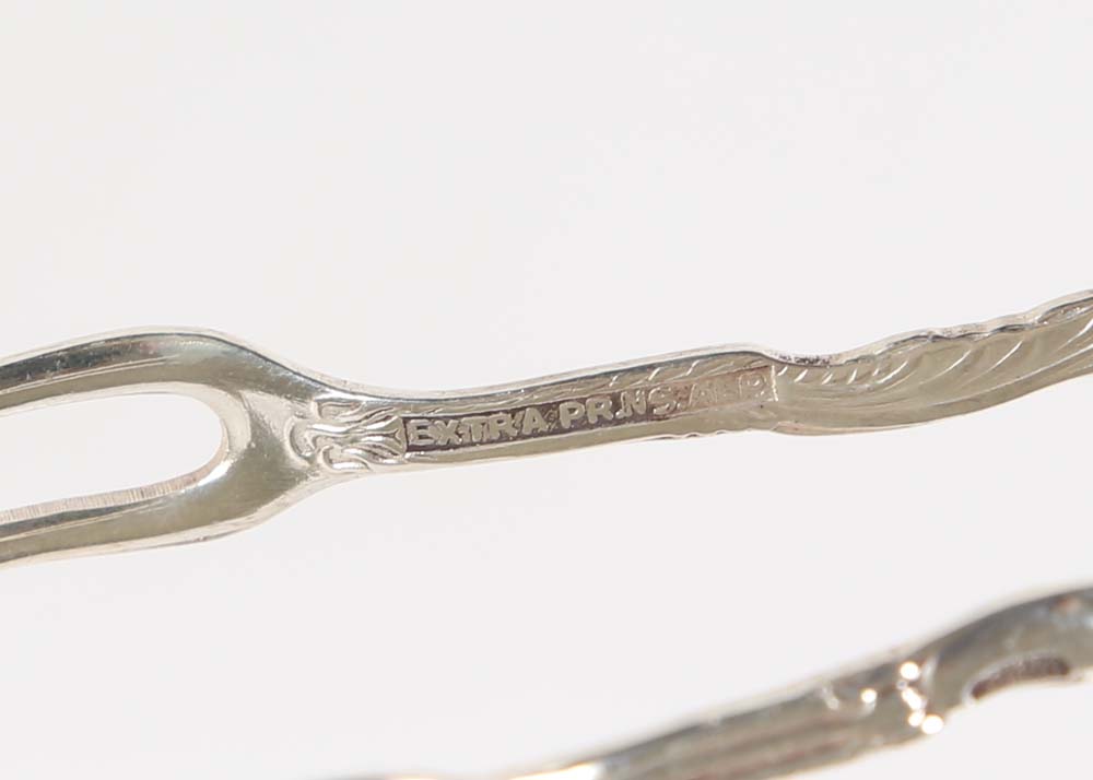 Plated Silver Dessert Flatware