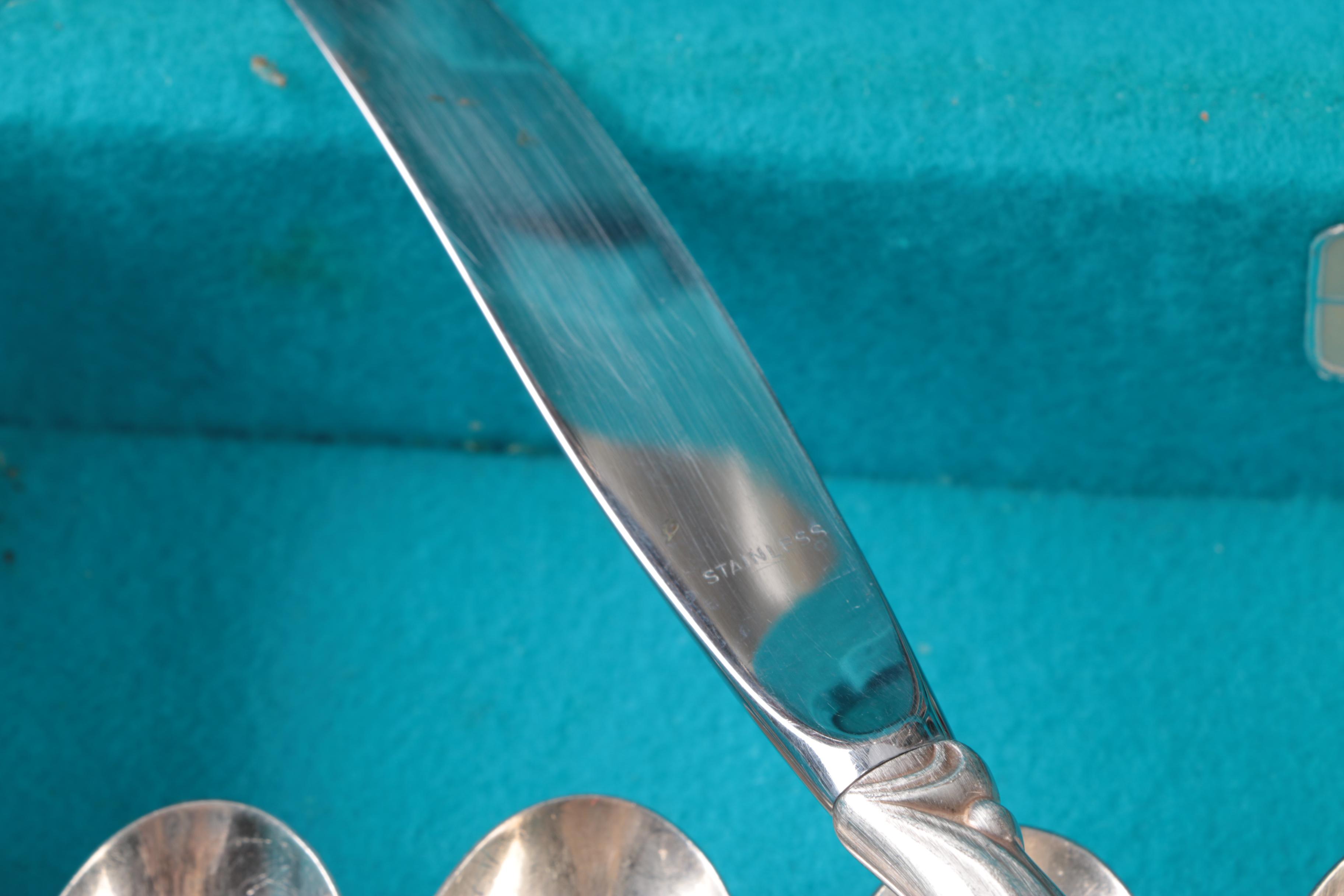 Rogers Bros. "Flair" Silver Plated Flatware Set