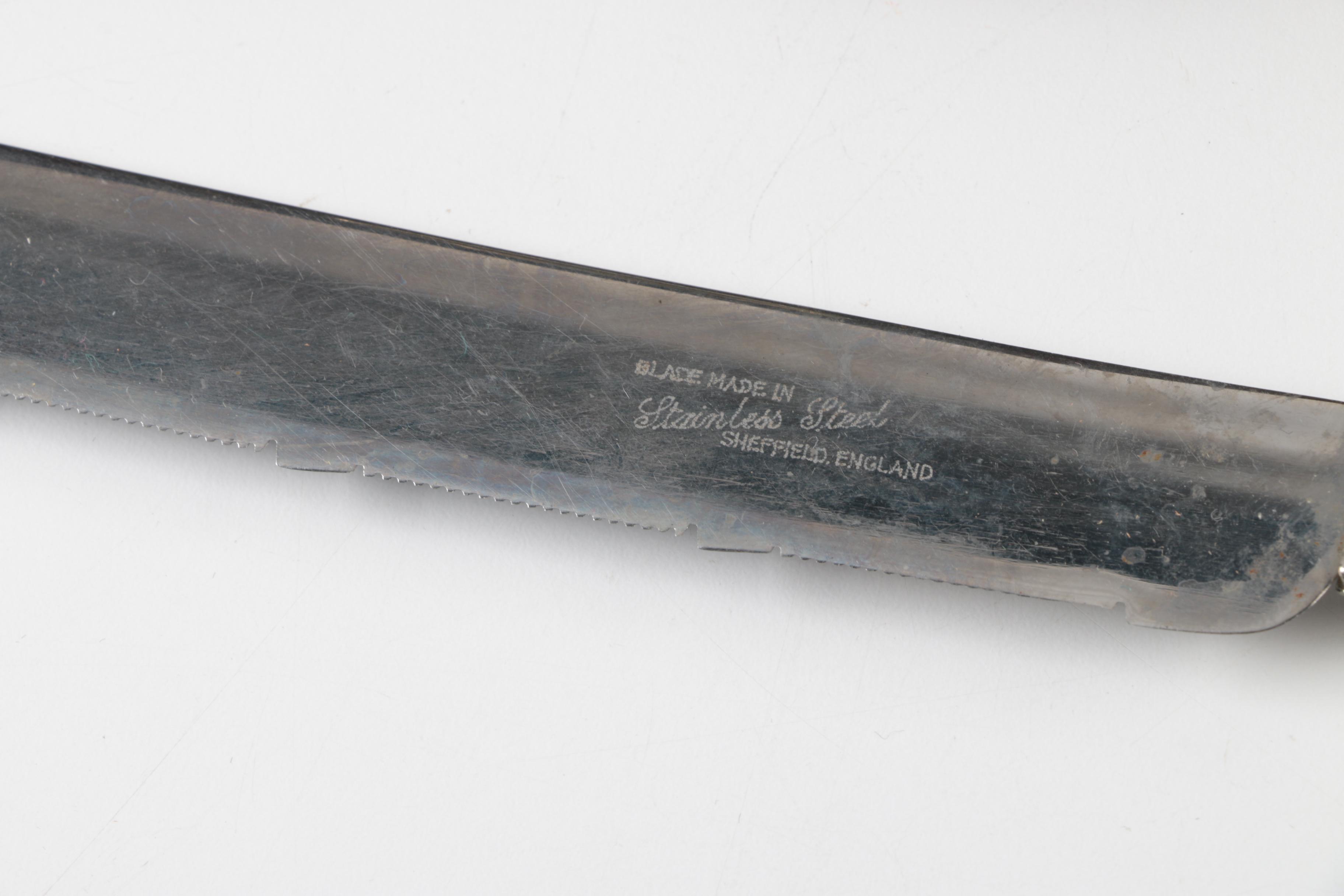 Rogers Bros. "Flair" Silver Plated Flatware Set