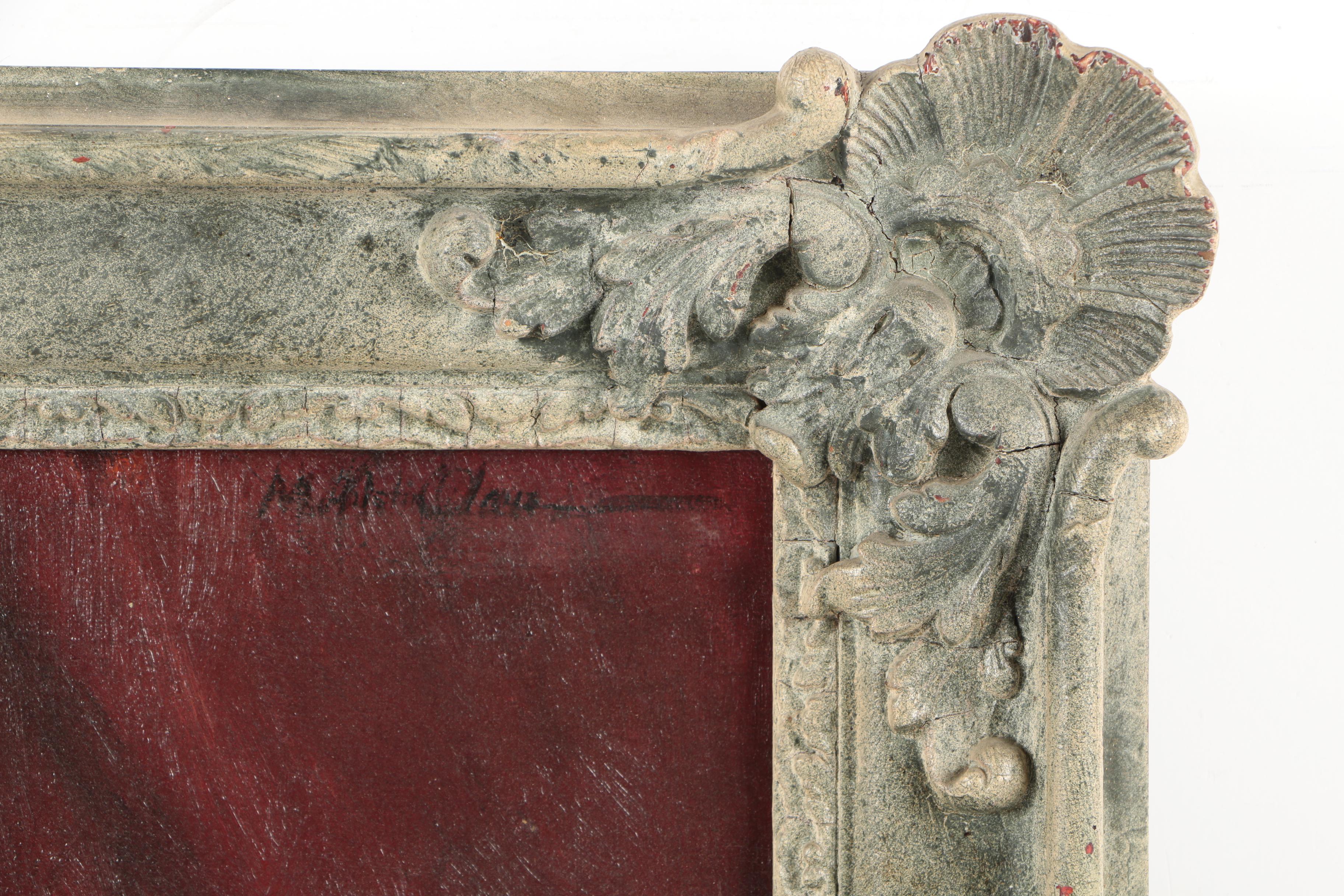 Oil Painting on Canvas Still Life with Apples