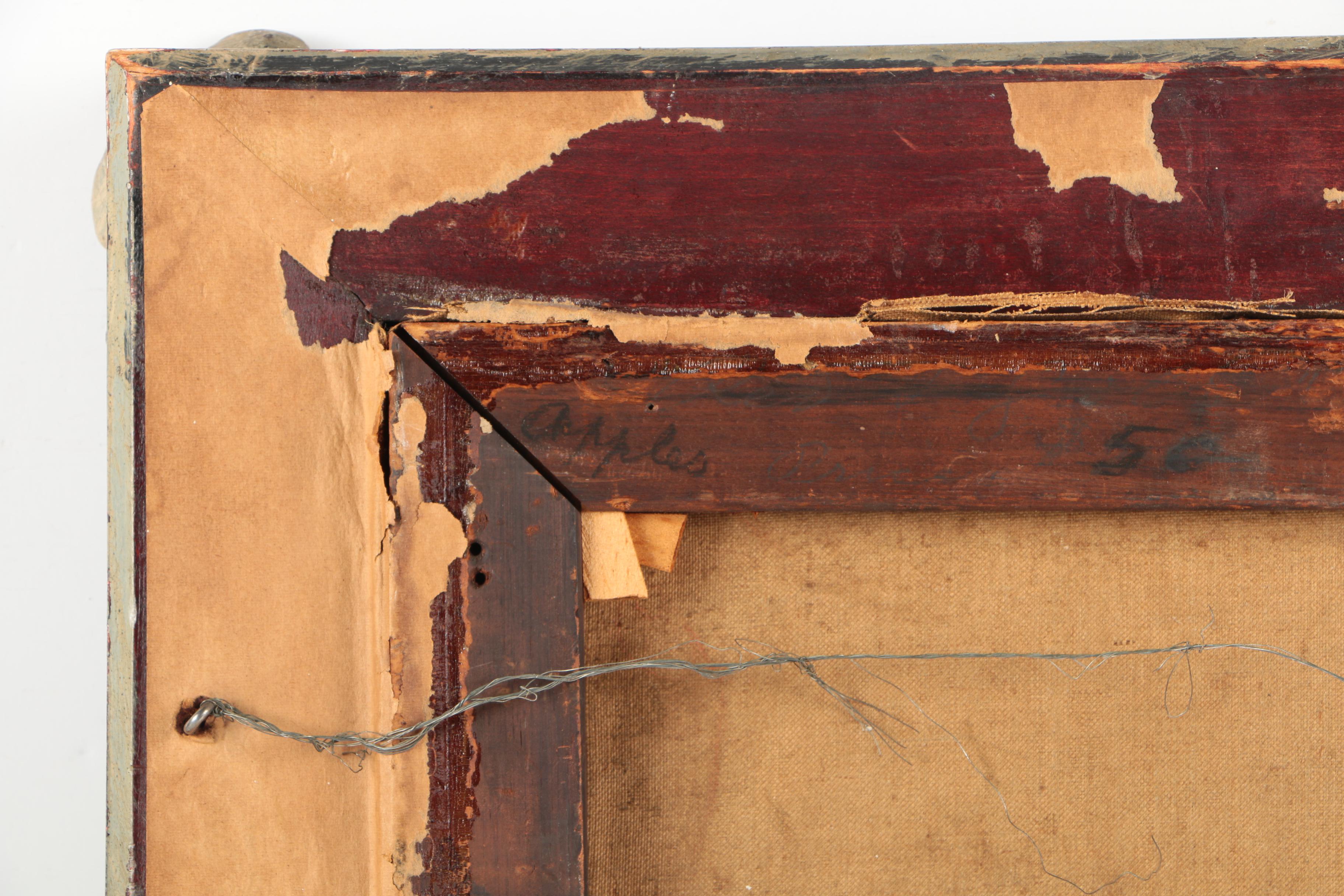 Oil Painting on Canvas Still Life with Apples