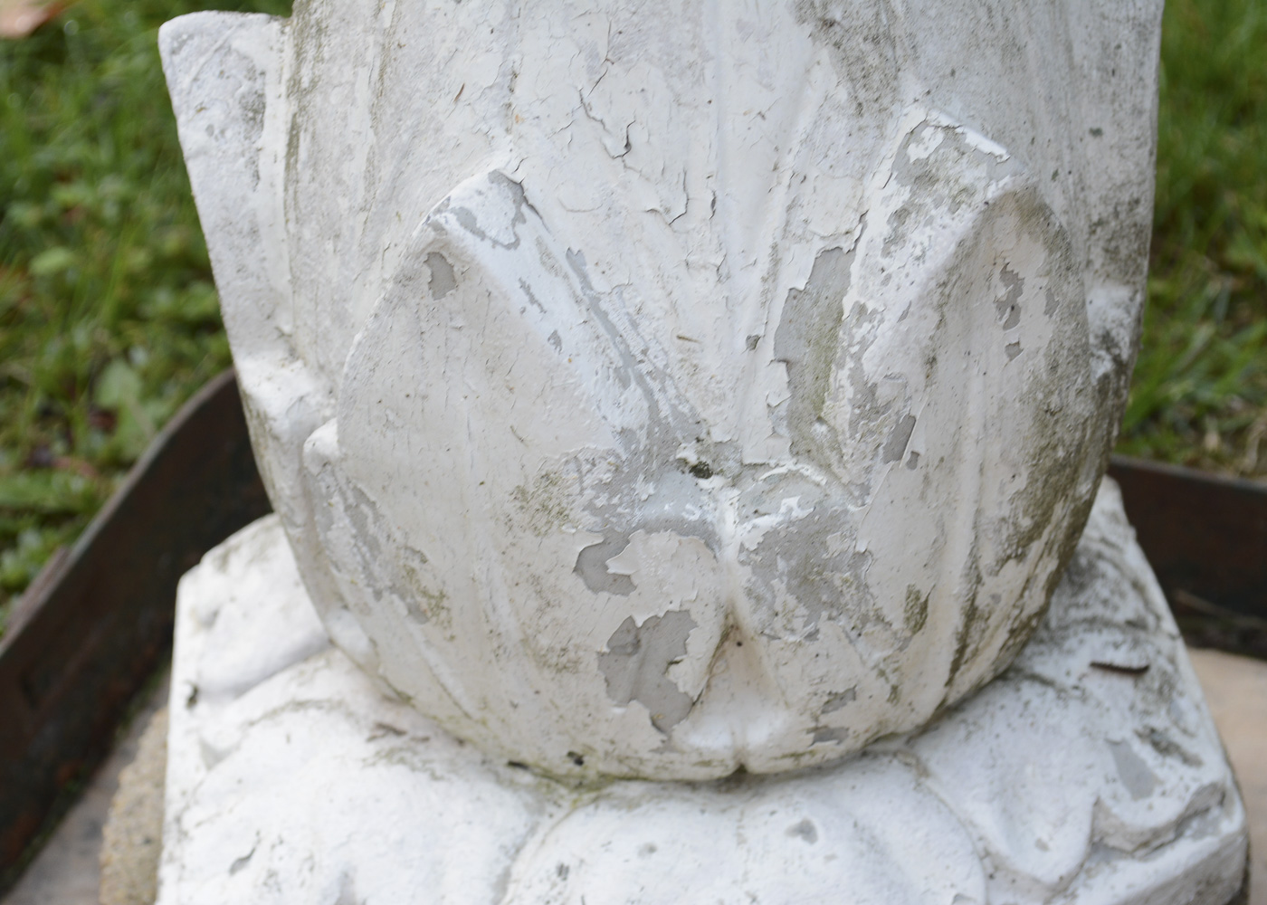 Pair of Cement Pedestals