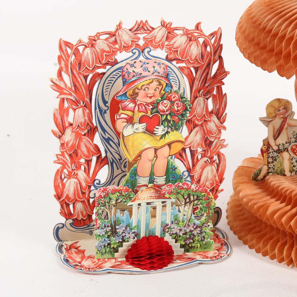 Circa 1930s Ornate Valentines