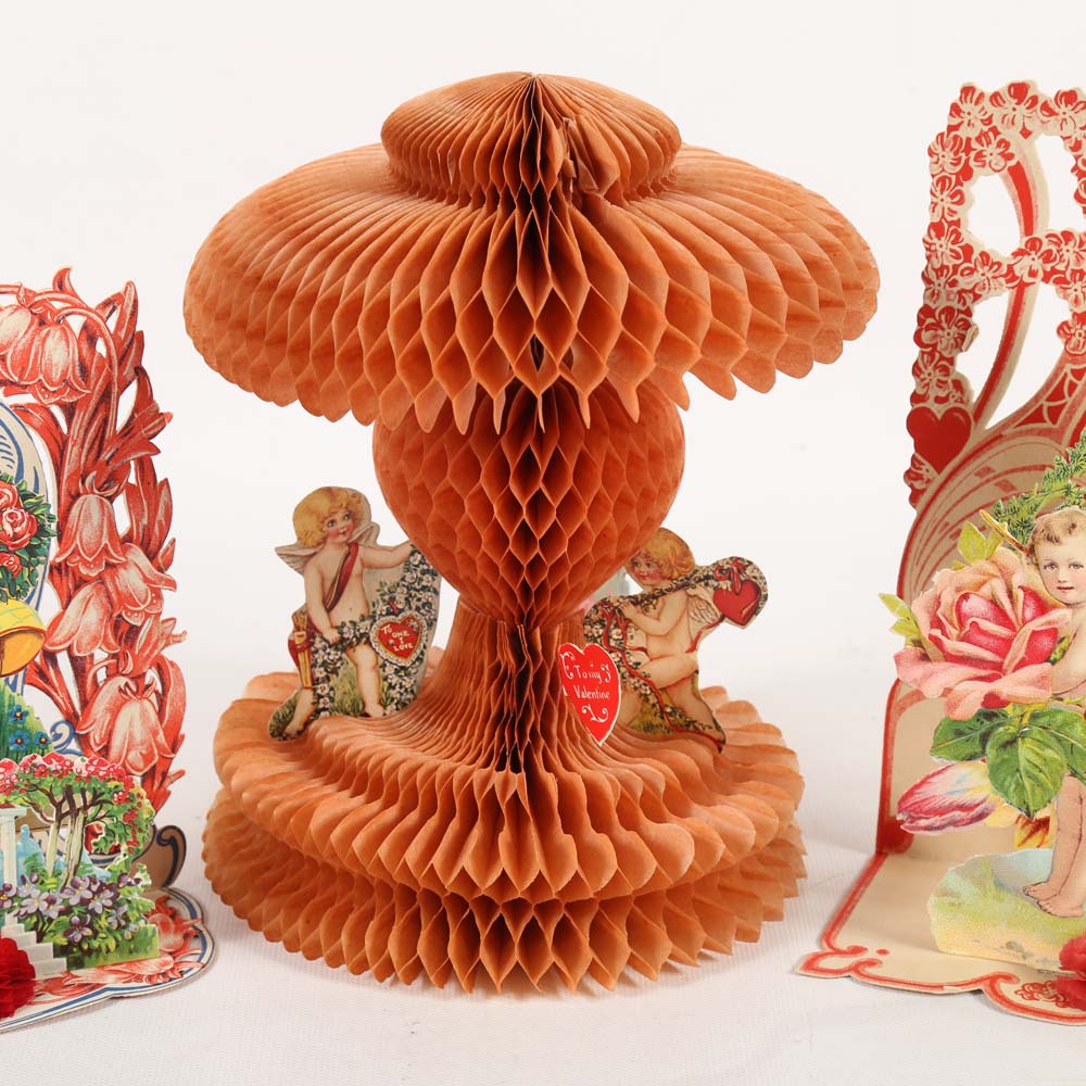 Circa 1930s Ornate Valentines