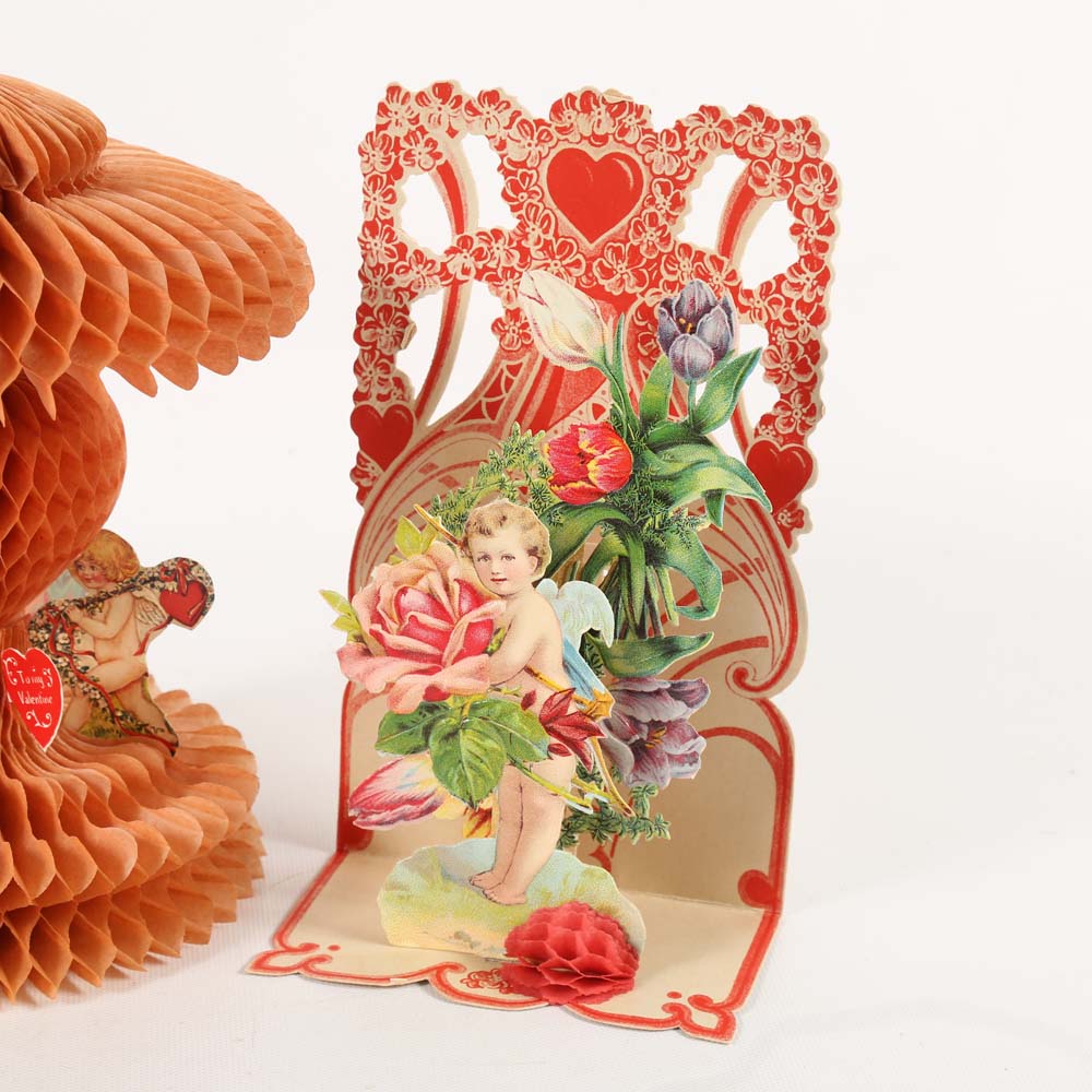 Circa 1930s Ornate Valentines