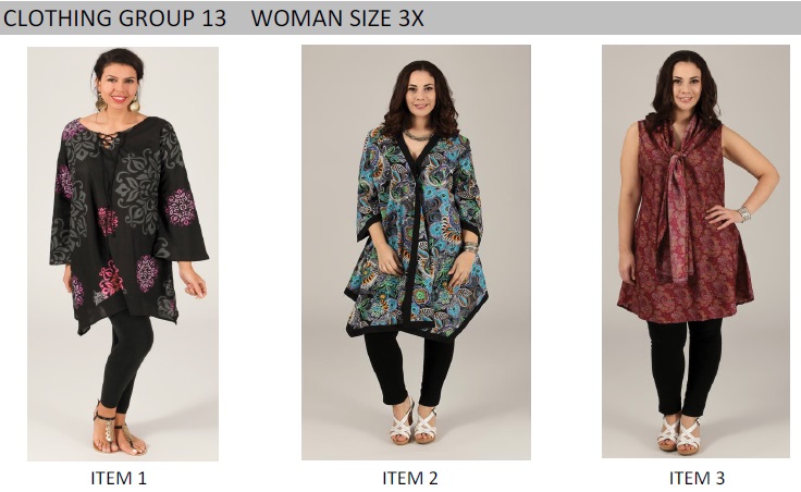Aller Simplement Women's Plus Size Tunics