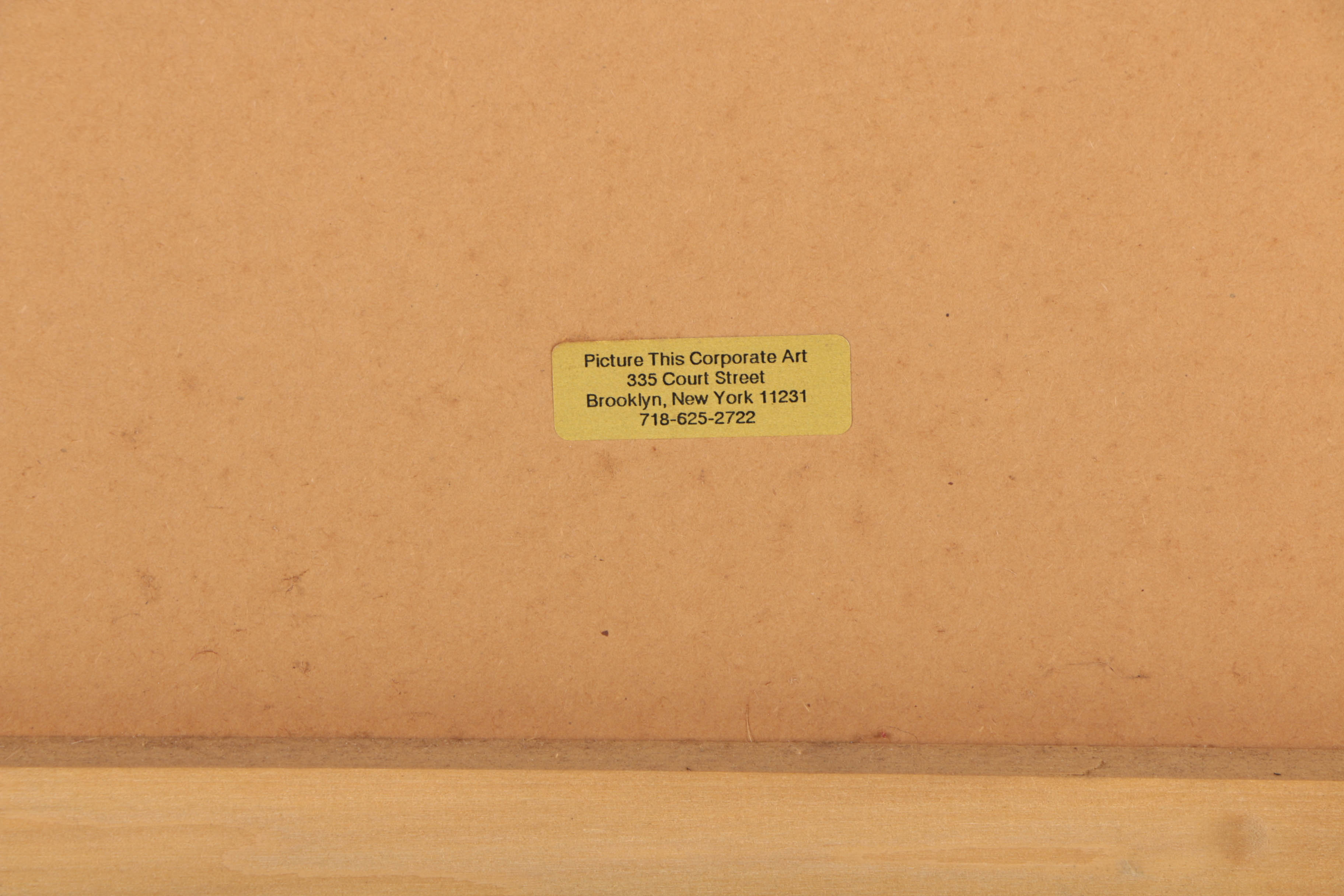 Don Werner Digital Photo Collage on Paper of an Abstract