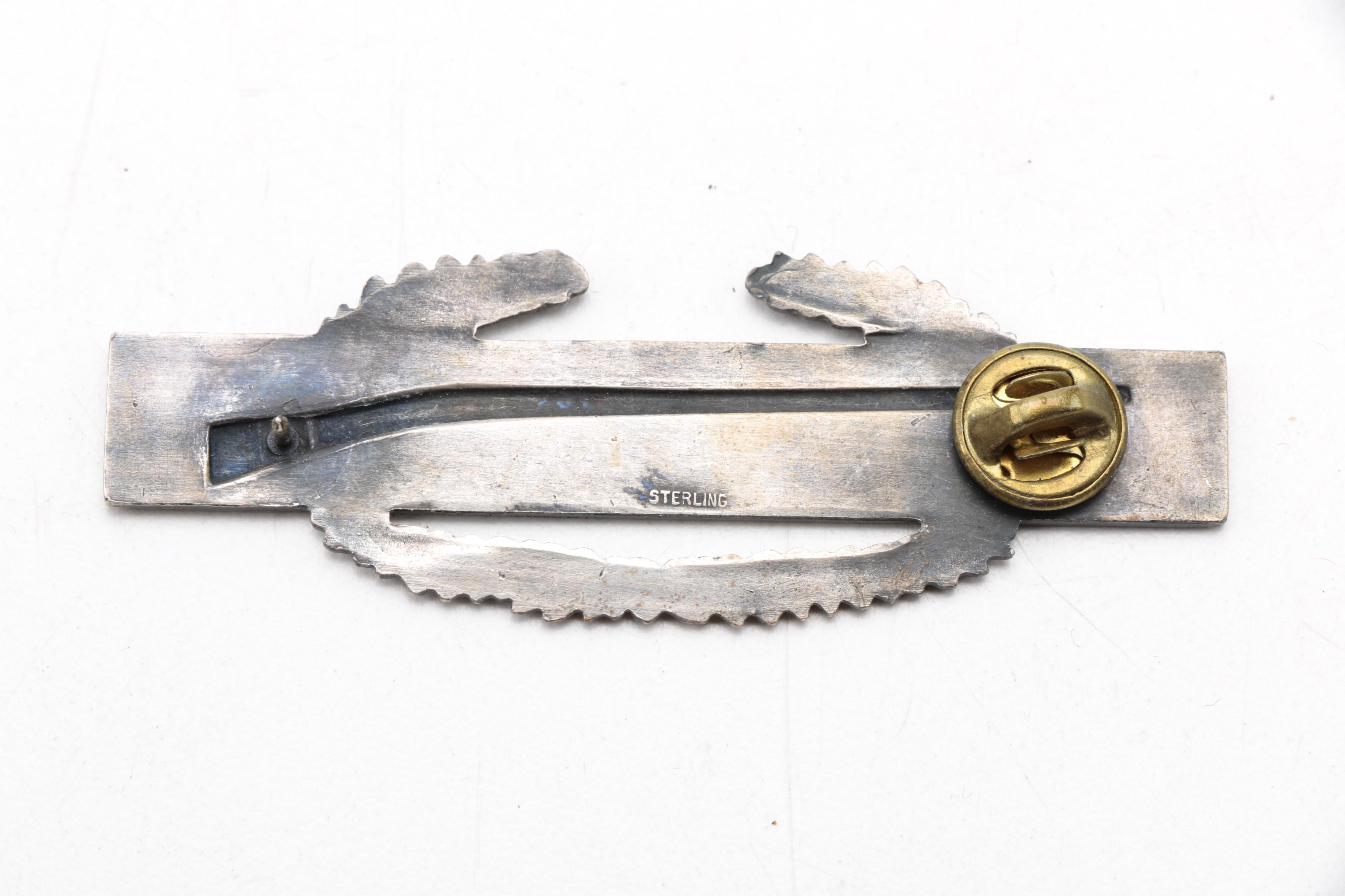 Assortment of Military Pins and Patches