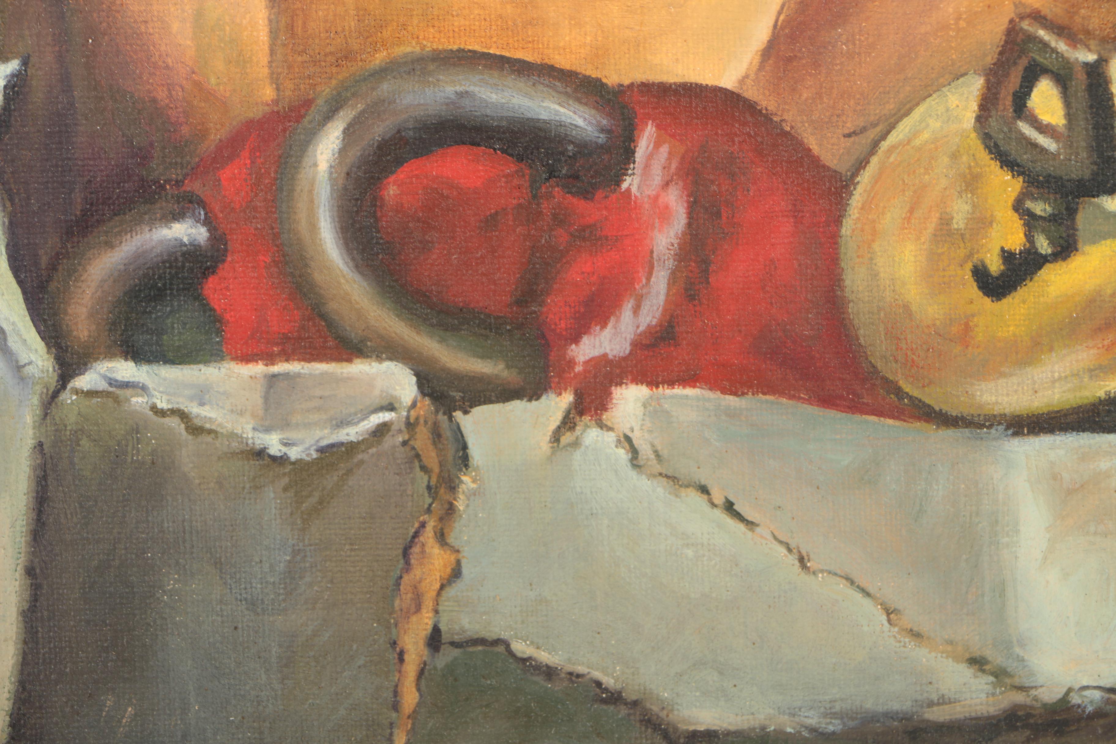 Klemm Oil Painting on Canvas Still Life