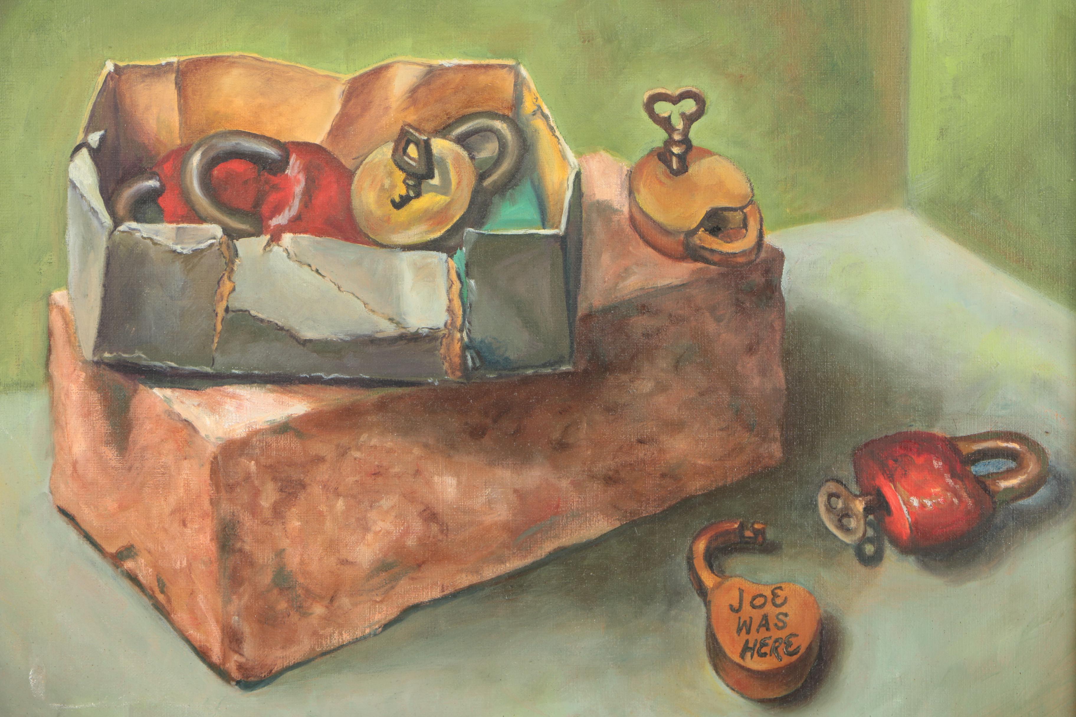 Klemm Oil Painting on Canvas Still Life