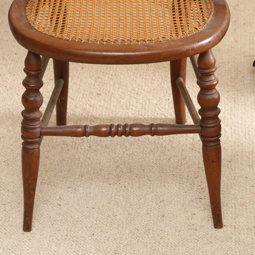Antique Victorian Round Back Chair