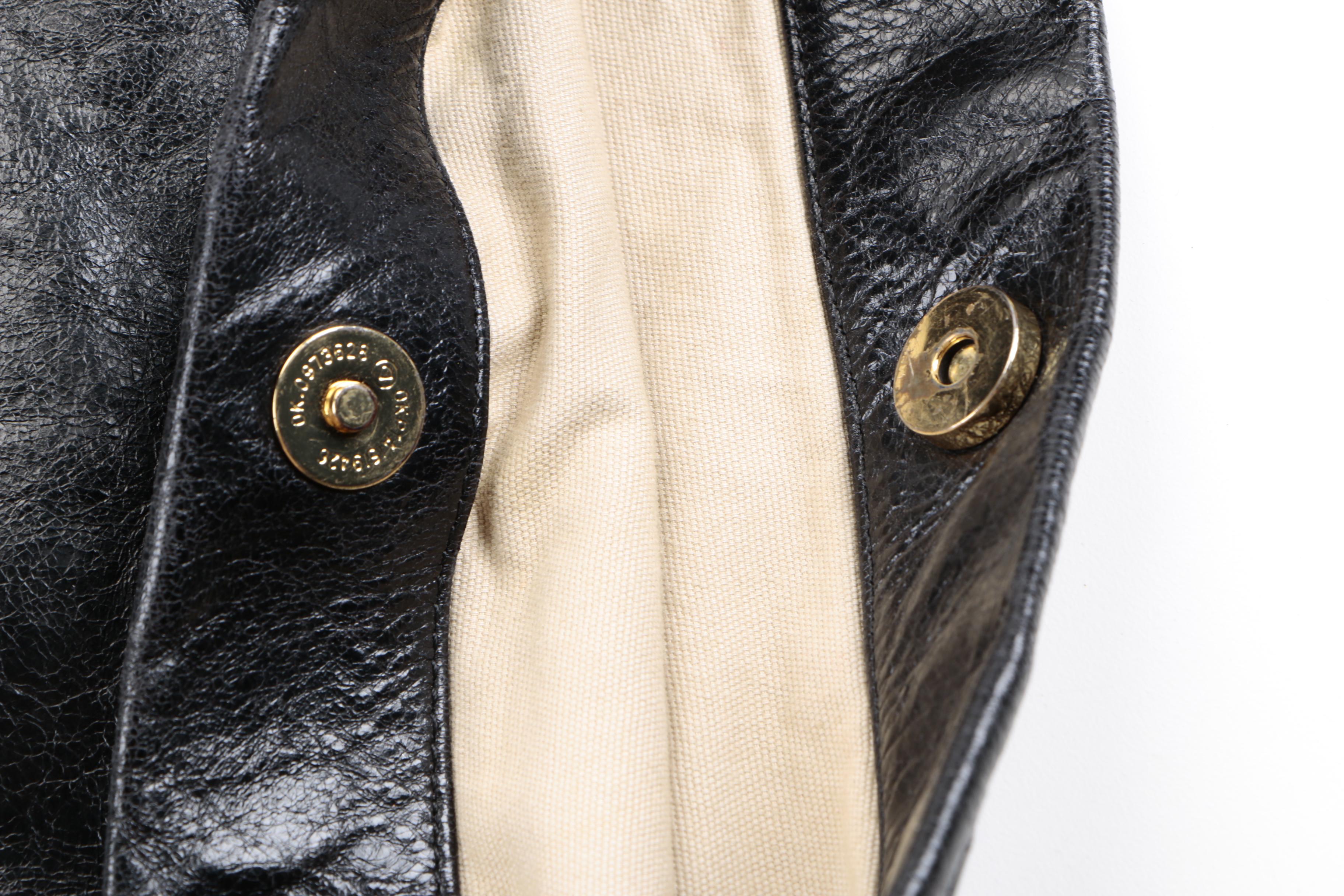 Tory Burch Black Leather Shoulder Bag