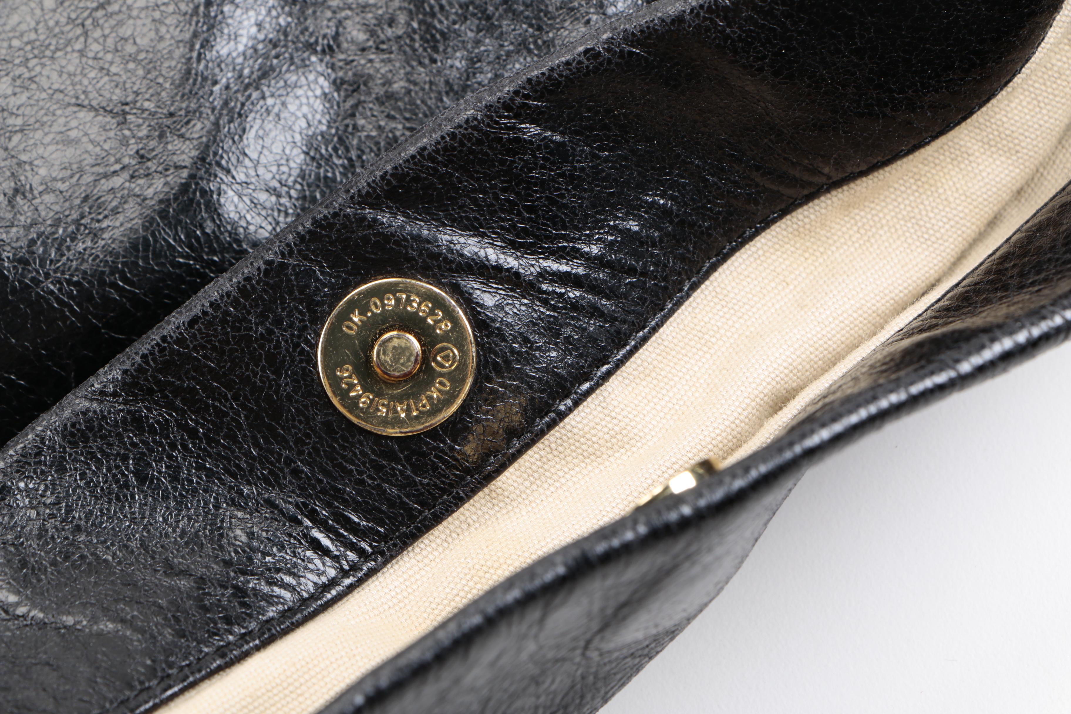 Tory Burch Black Leather Shoulder Bag