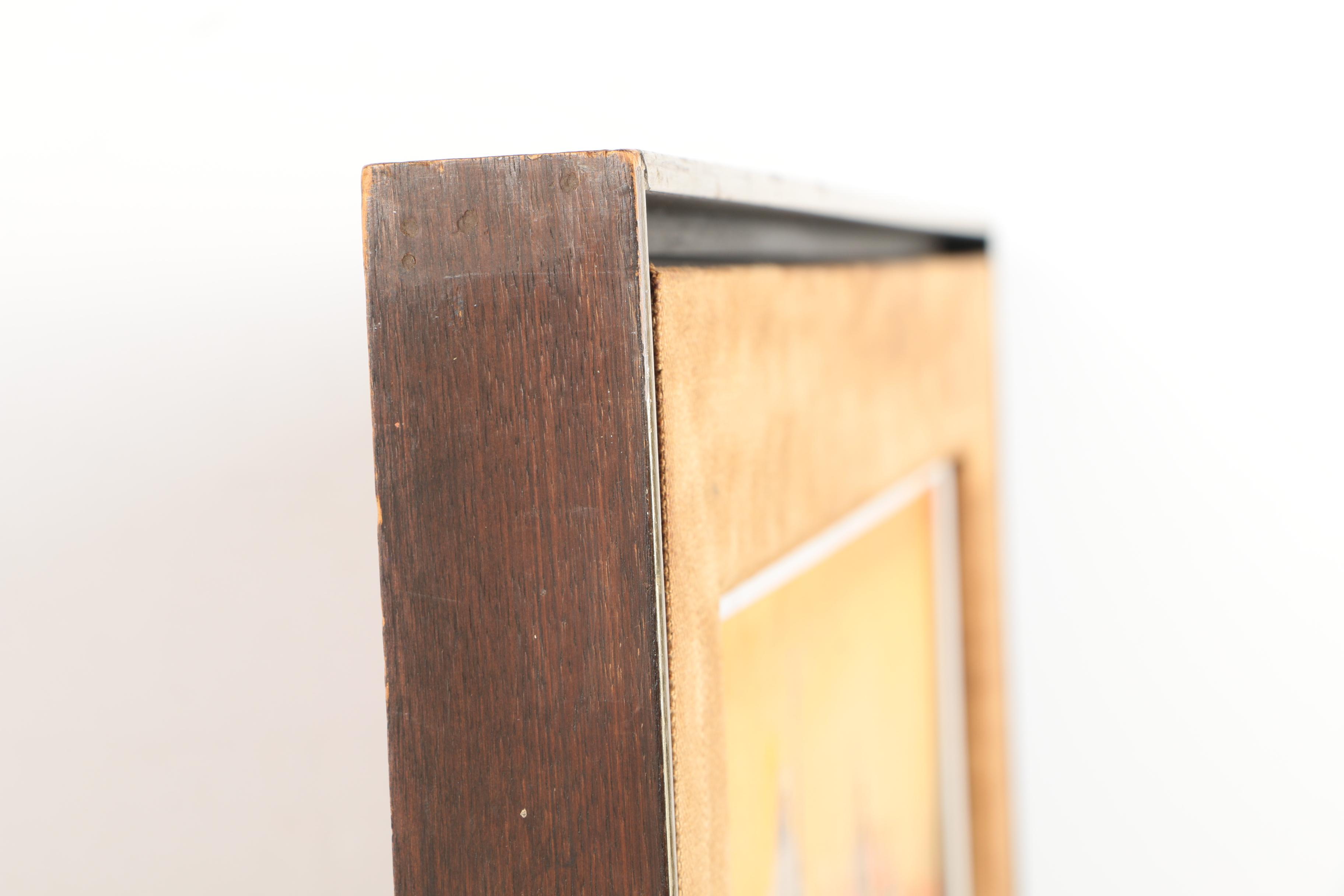 T.H.O. Oil Painting of Harbor "S. Tropez"