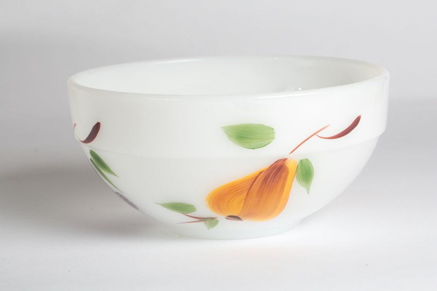Fire-King "Fruit" Nesting Bowls and Kobë Kitchen Storage Containers