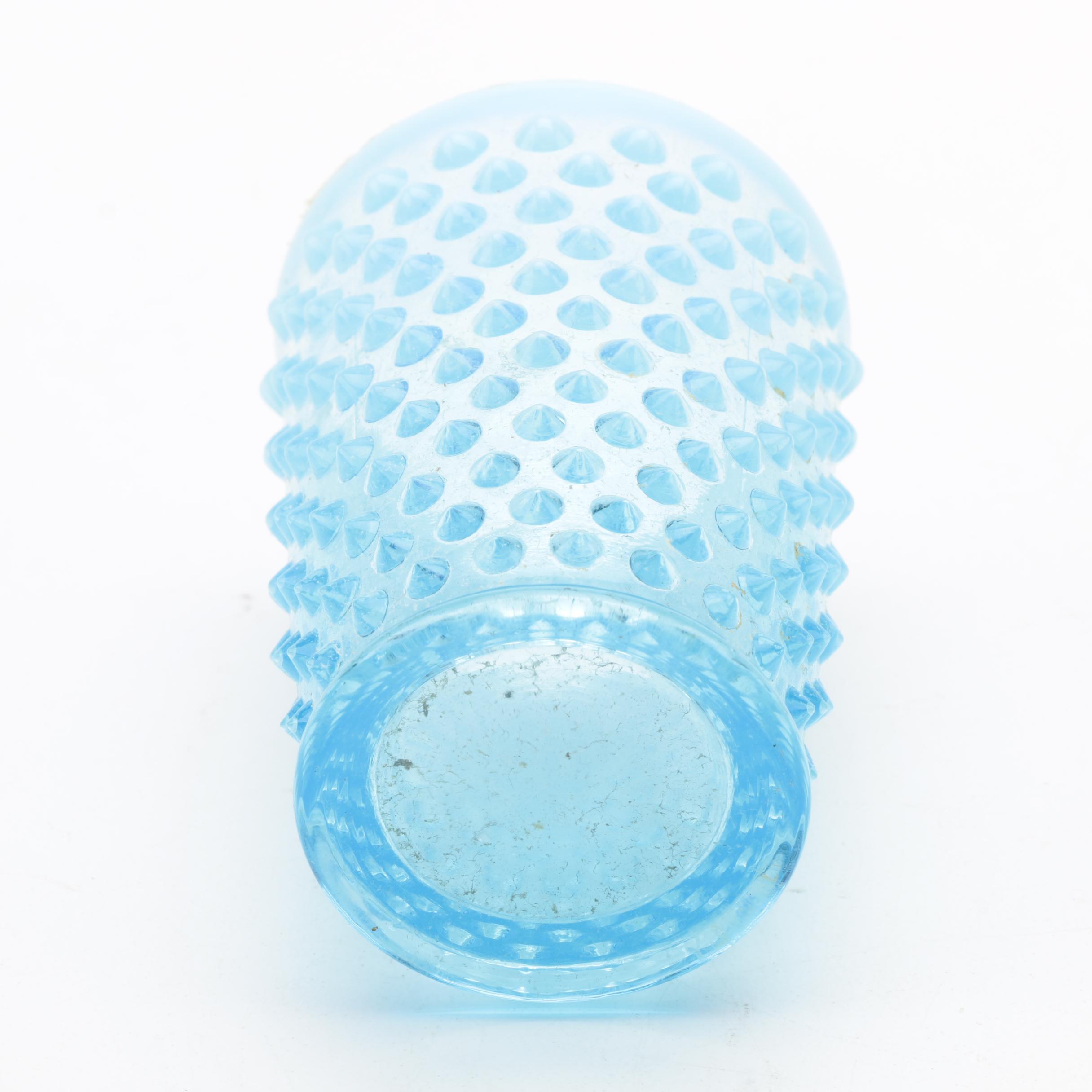 Fenton "Hobnail" Blue Opalescent Glassware