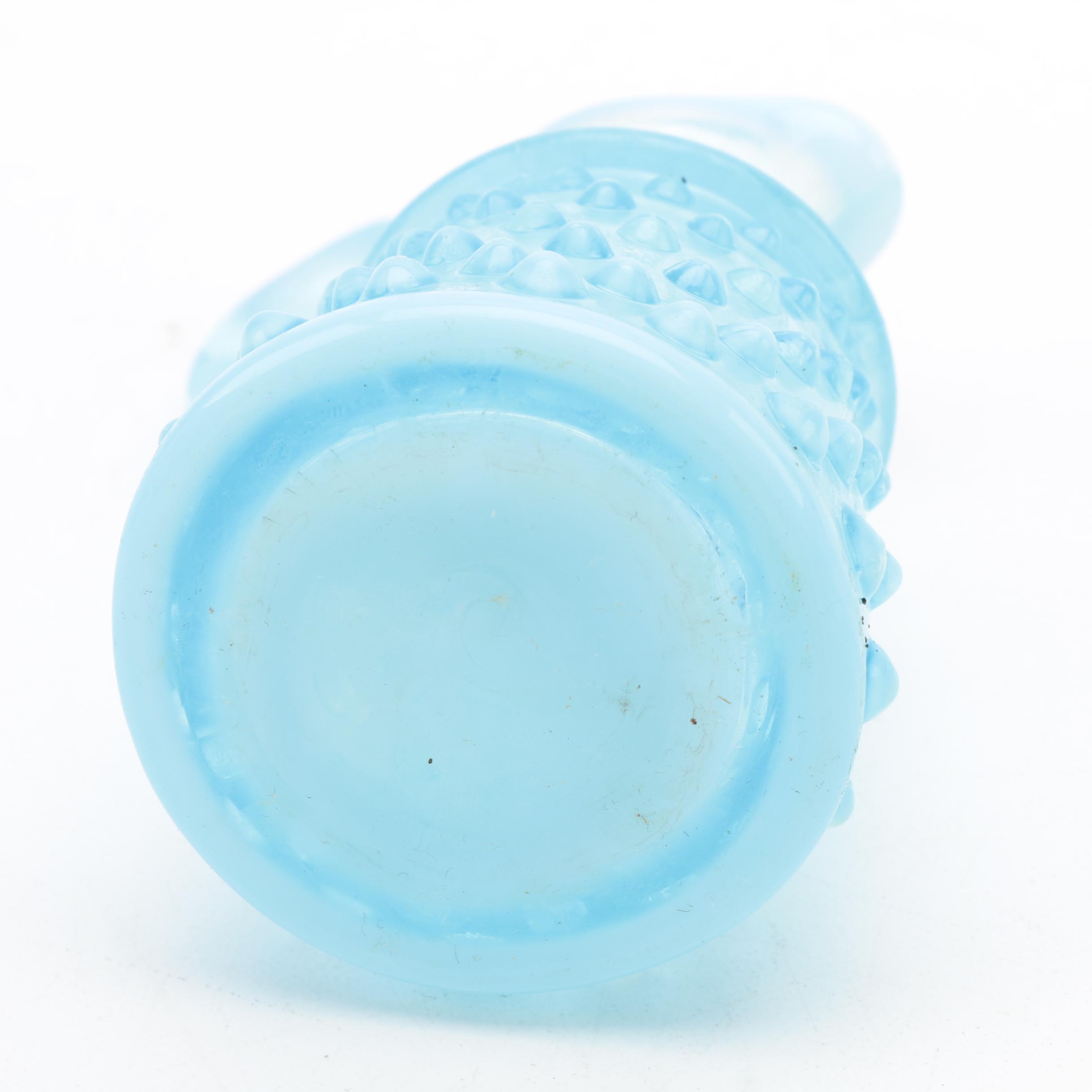 Fenton "Hobnail" Blue Opalescent Glassware